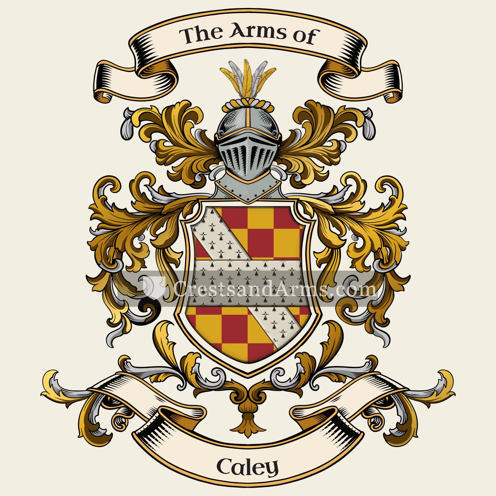 The Caley coat of arms