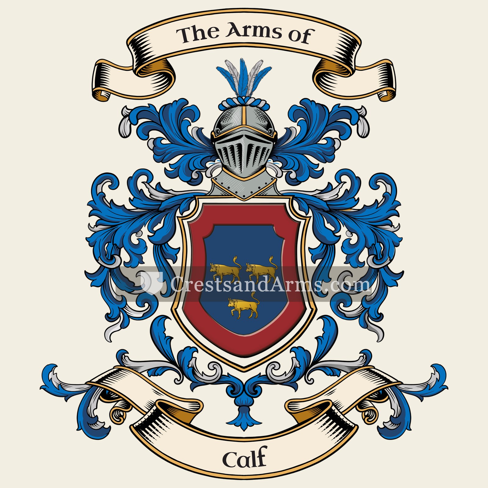 The Calf coat of arms