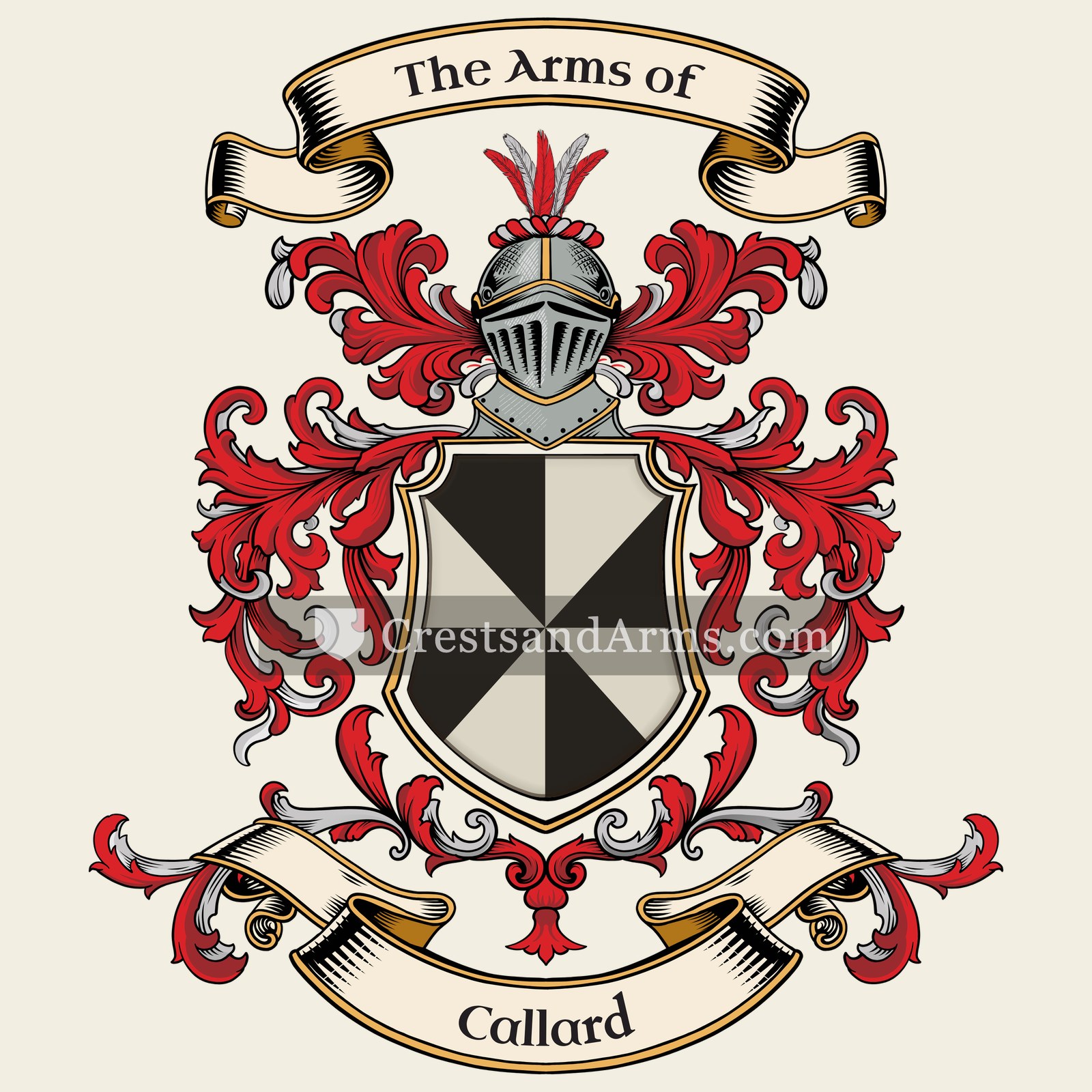 The Callard coat of arms