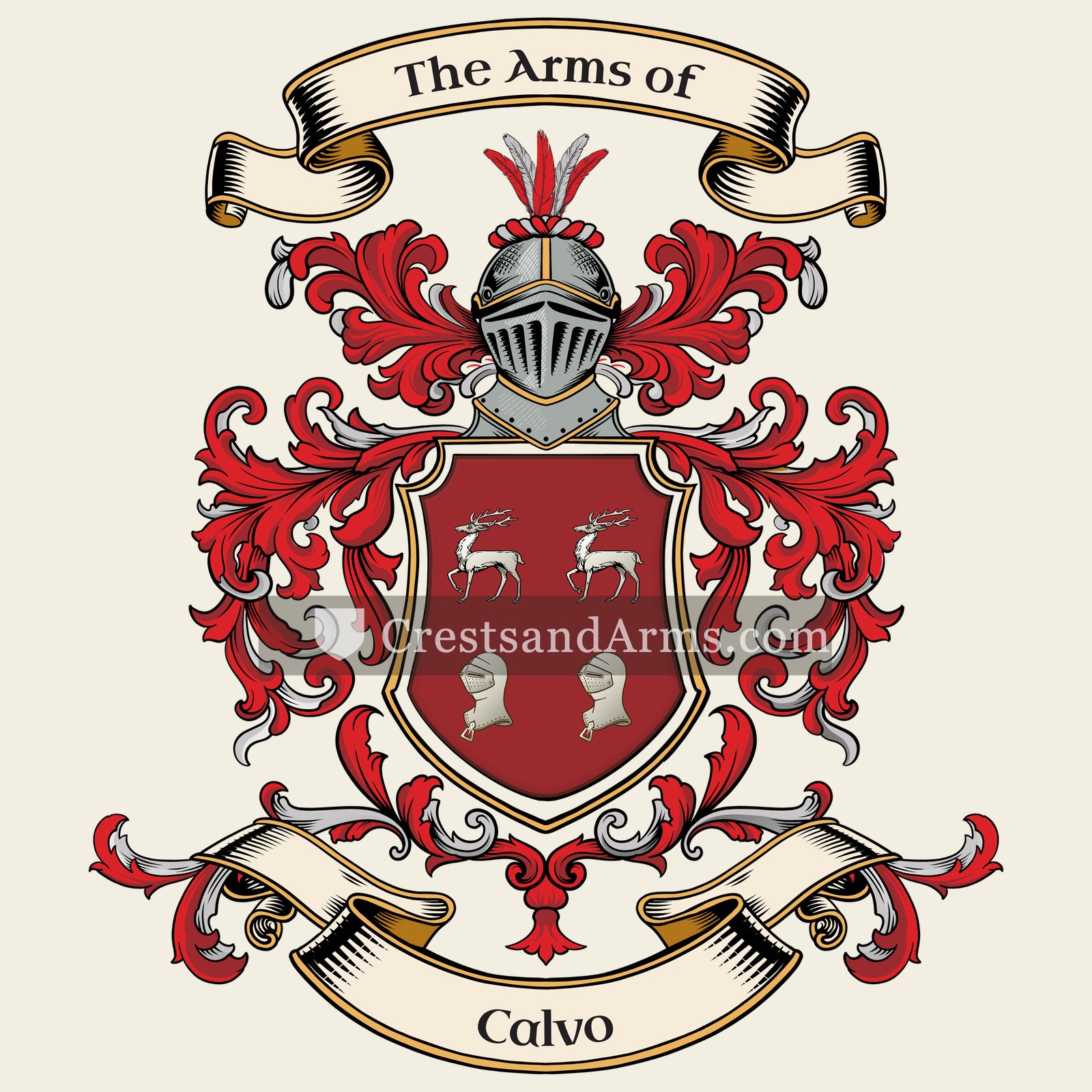 The Calvo coat of arms