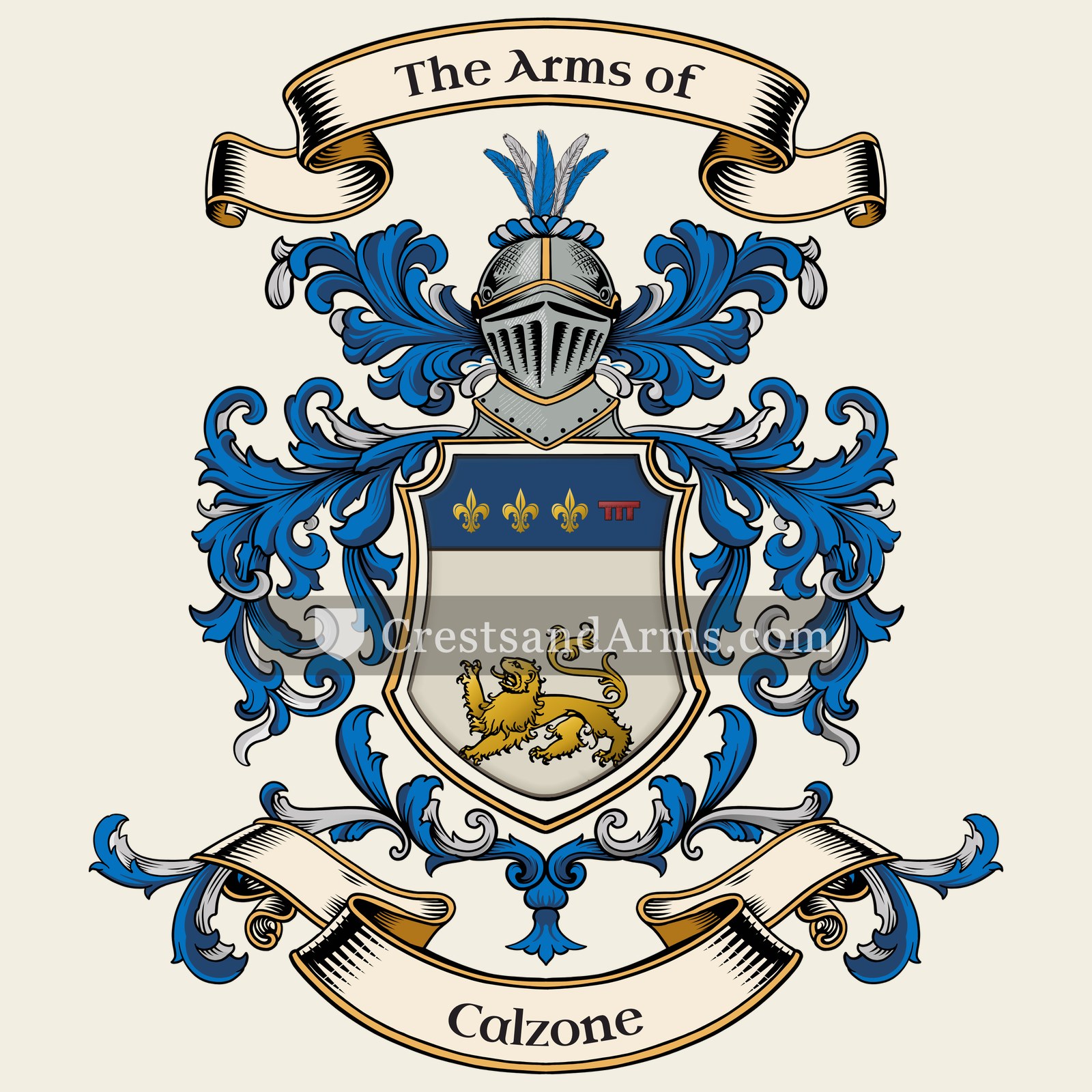 The Calzone coat of arms