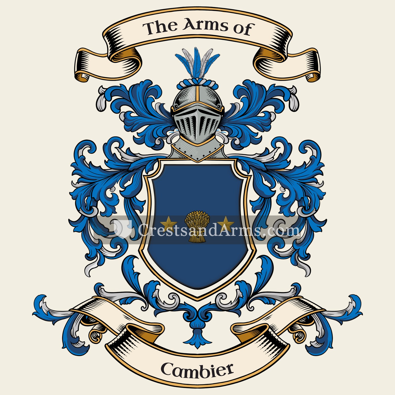 The Cambier coat of arms