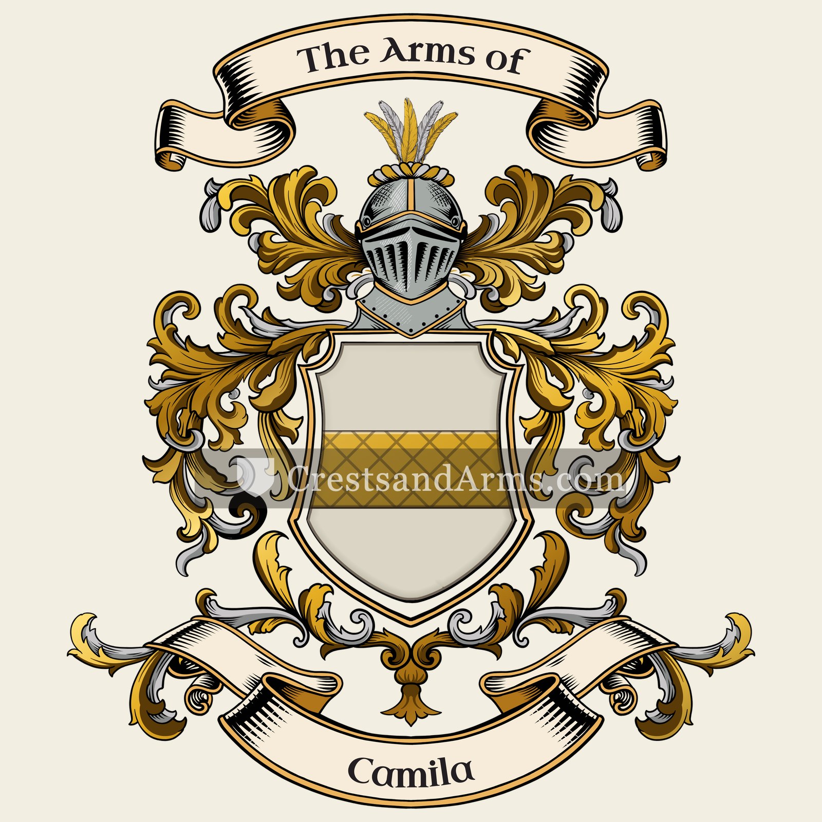 The Camila coat of arms