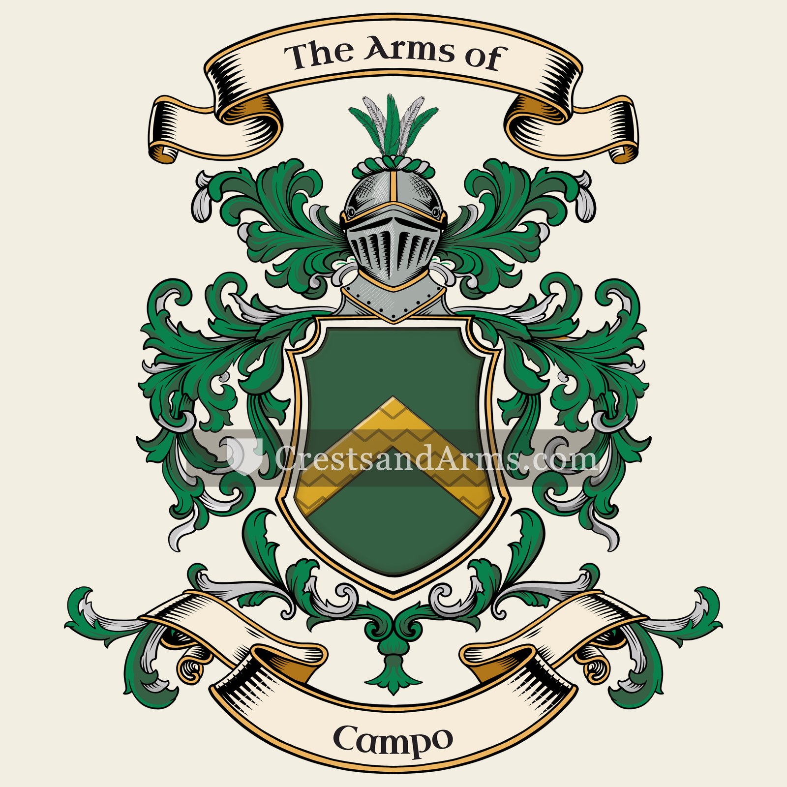 The Campo coat of arms