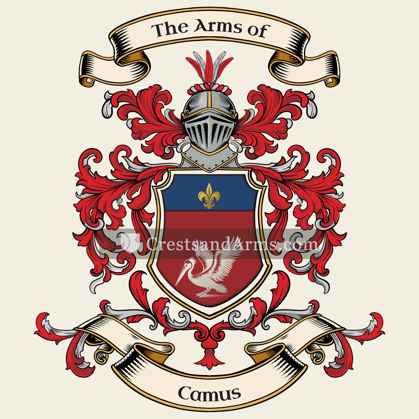 The Camus coat of arms