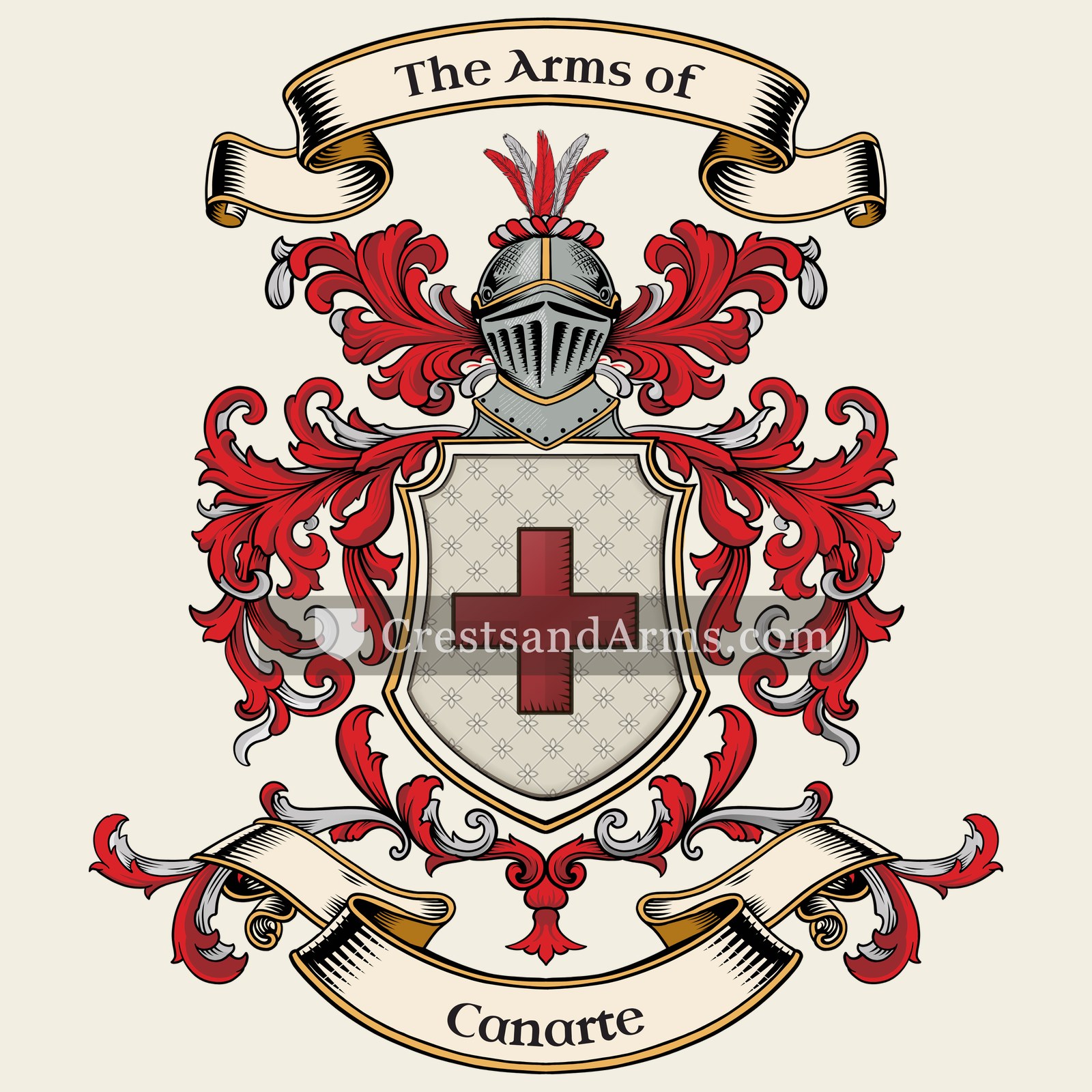 The arms