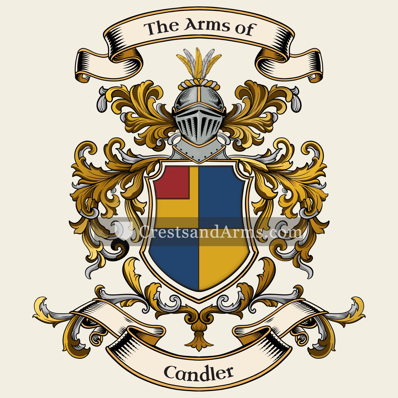 The Candler coat of arms