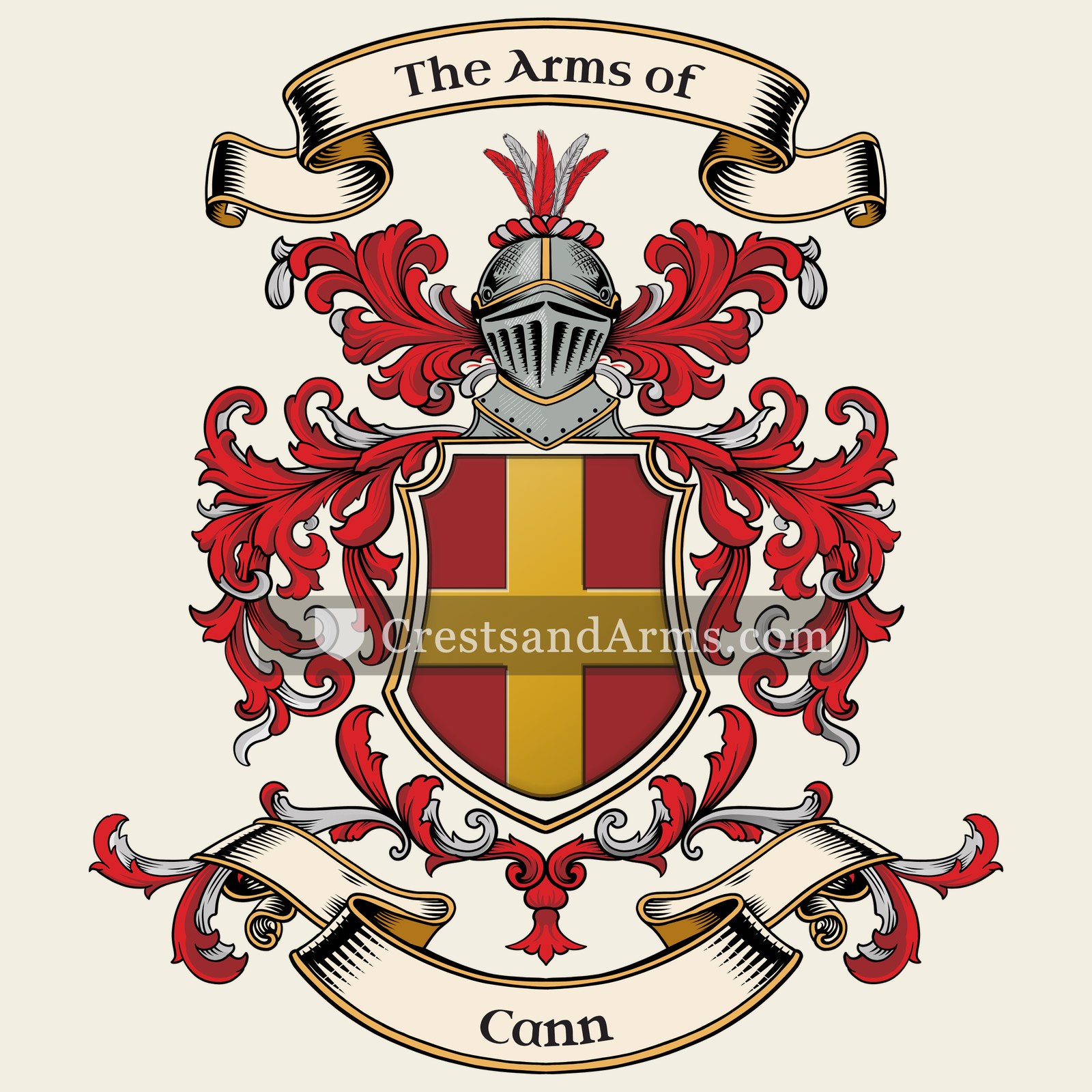 The Cann coat of arms