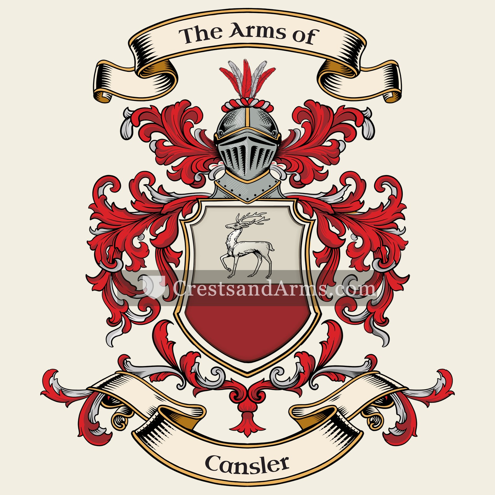 The Cansler coat of arms