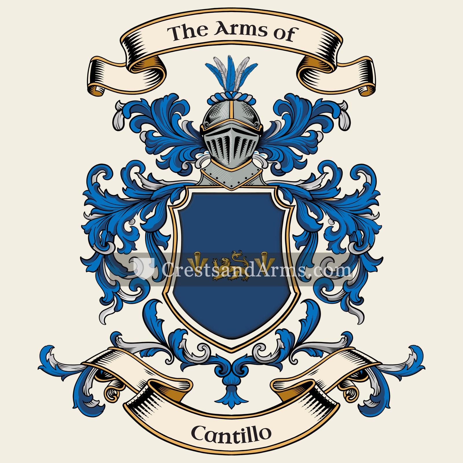 The Cantillo coat of arms
