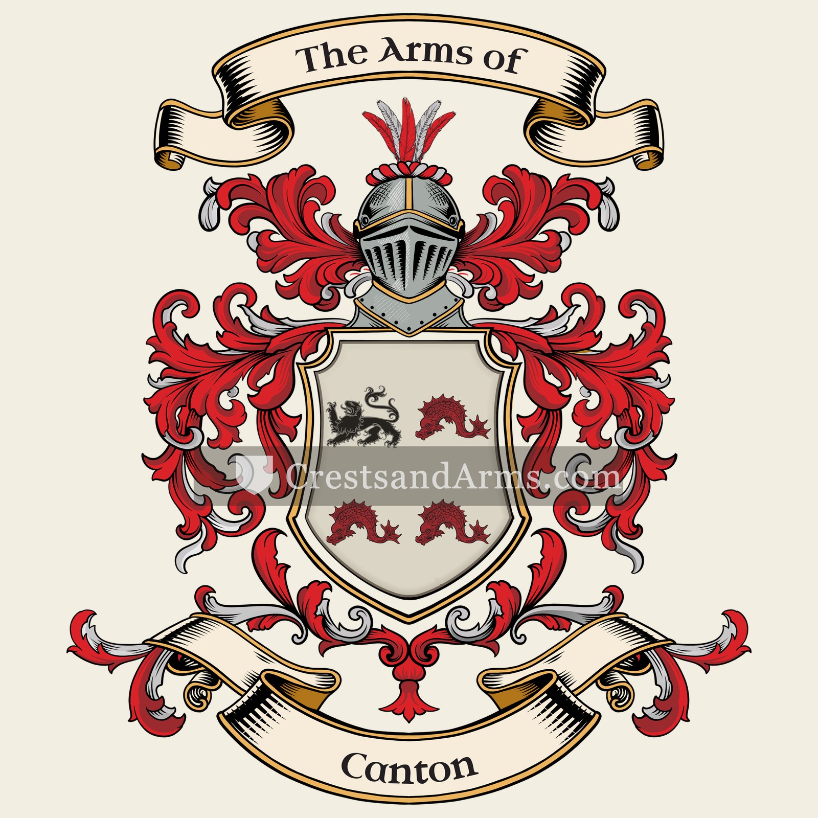 The Canton coat of arms