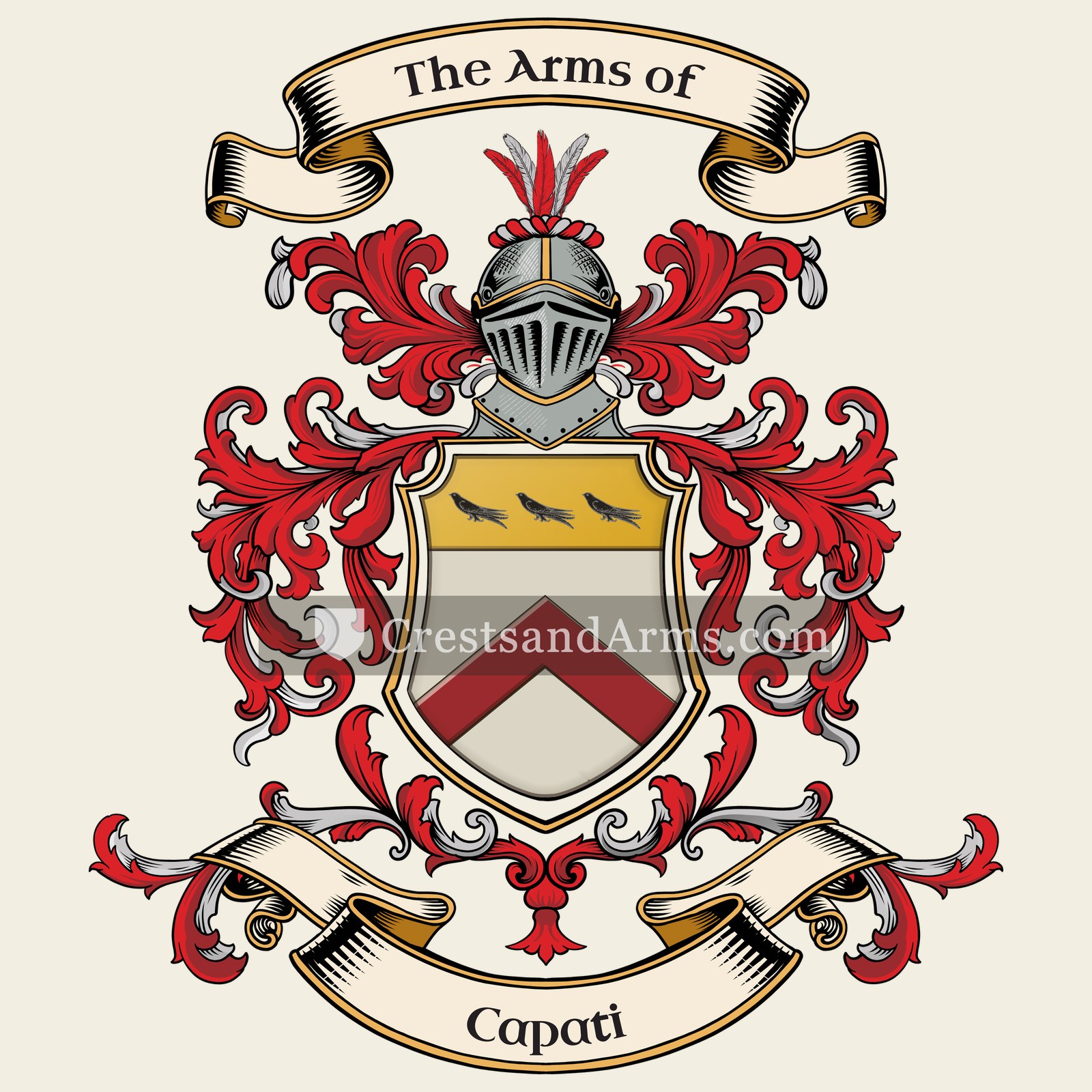 The Capati coat of arms