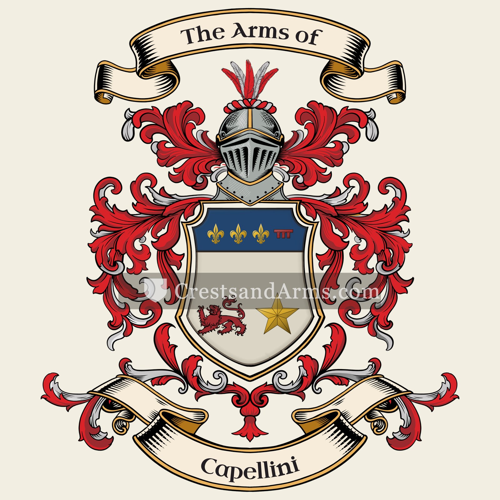The Capellini coat of arms