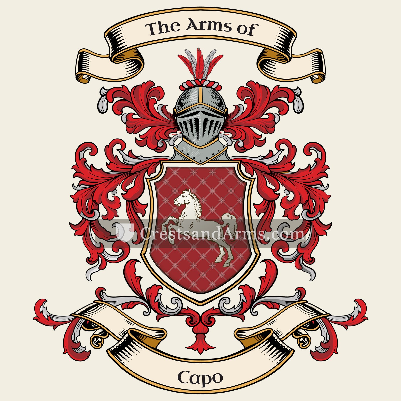 The Capo coat of arms