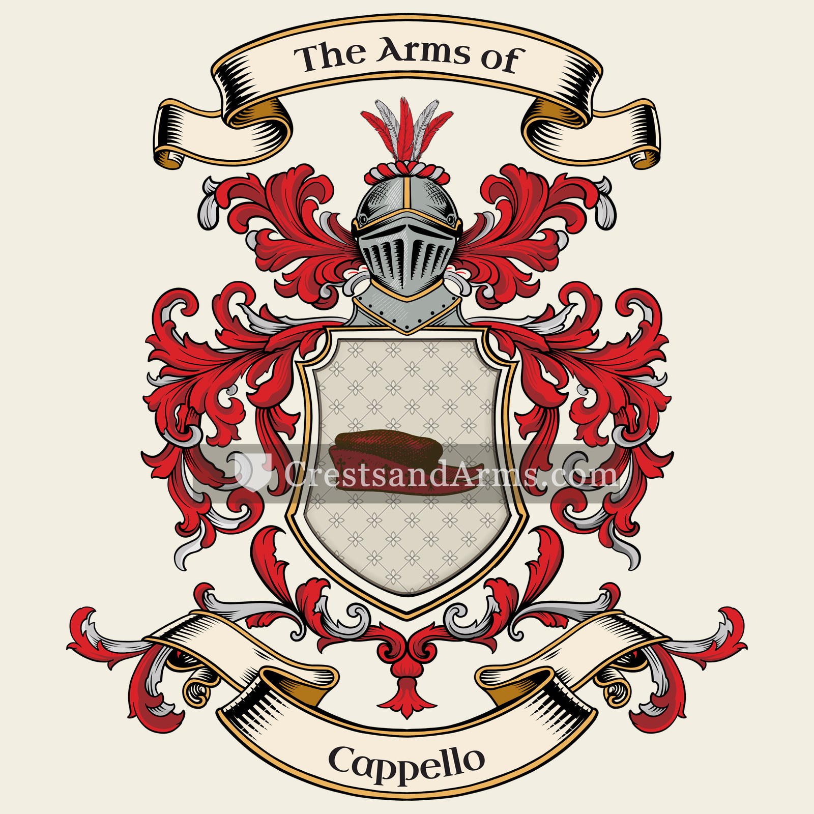 The Cappello coat of arms