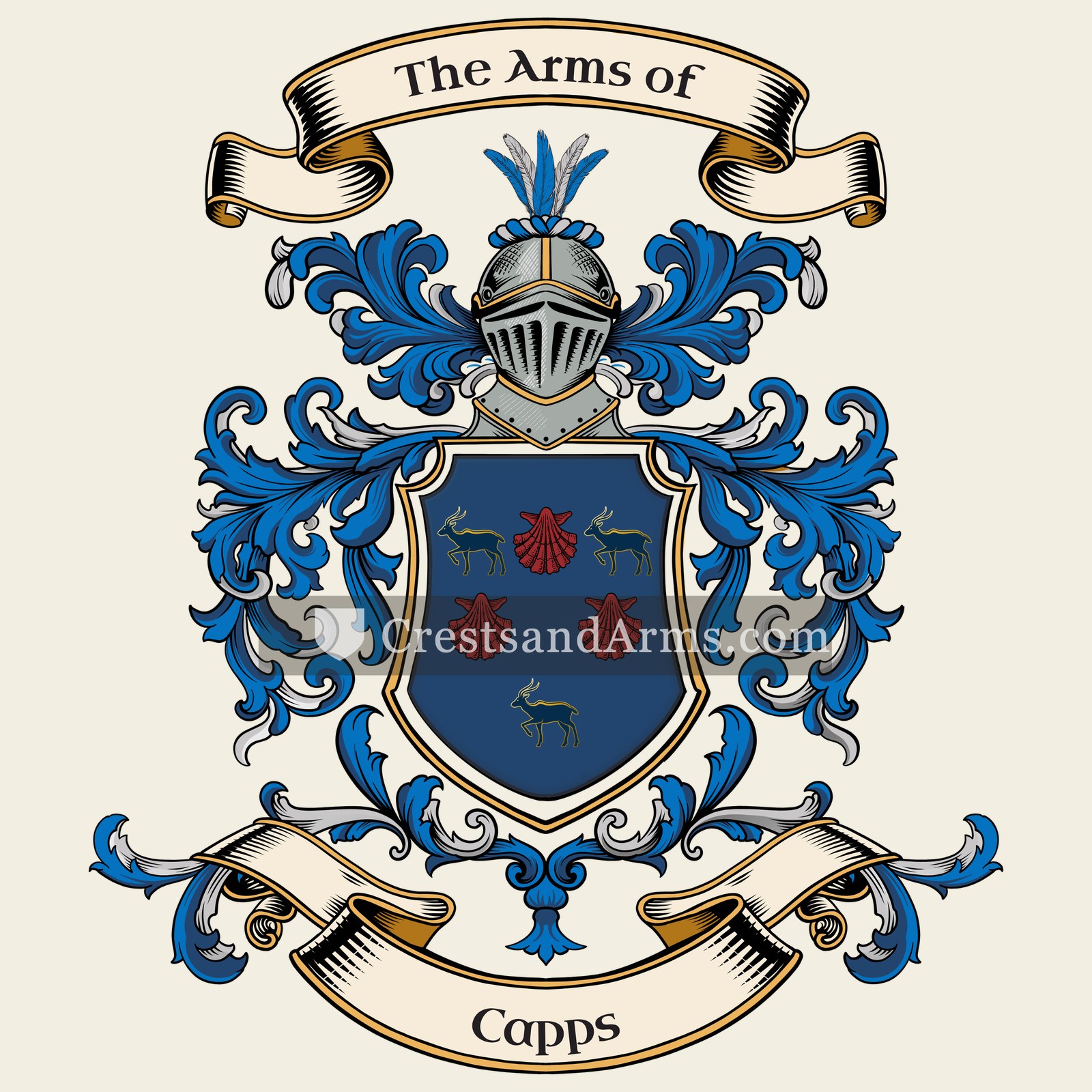 The Capps coat of arms