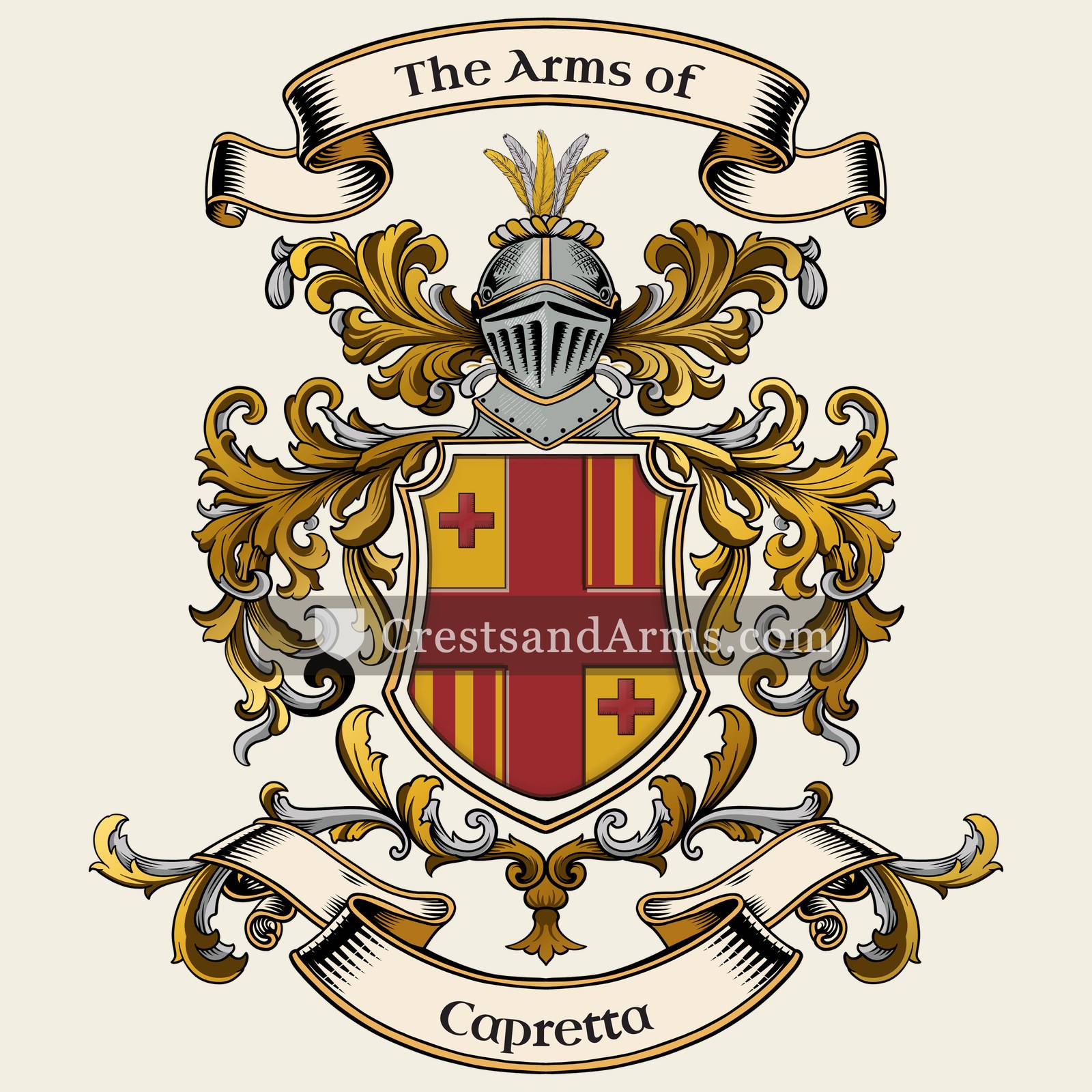 The Capretta coat of arms