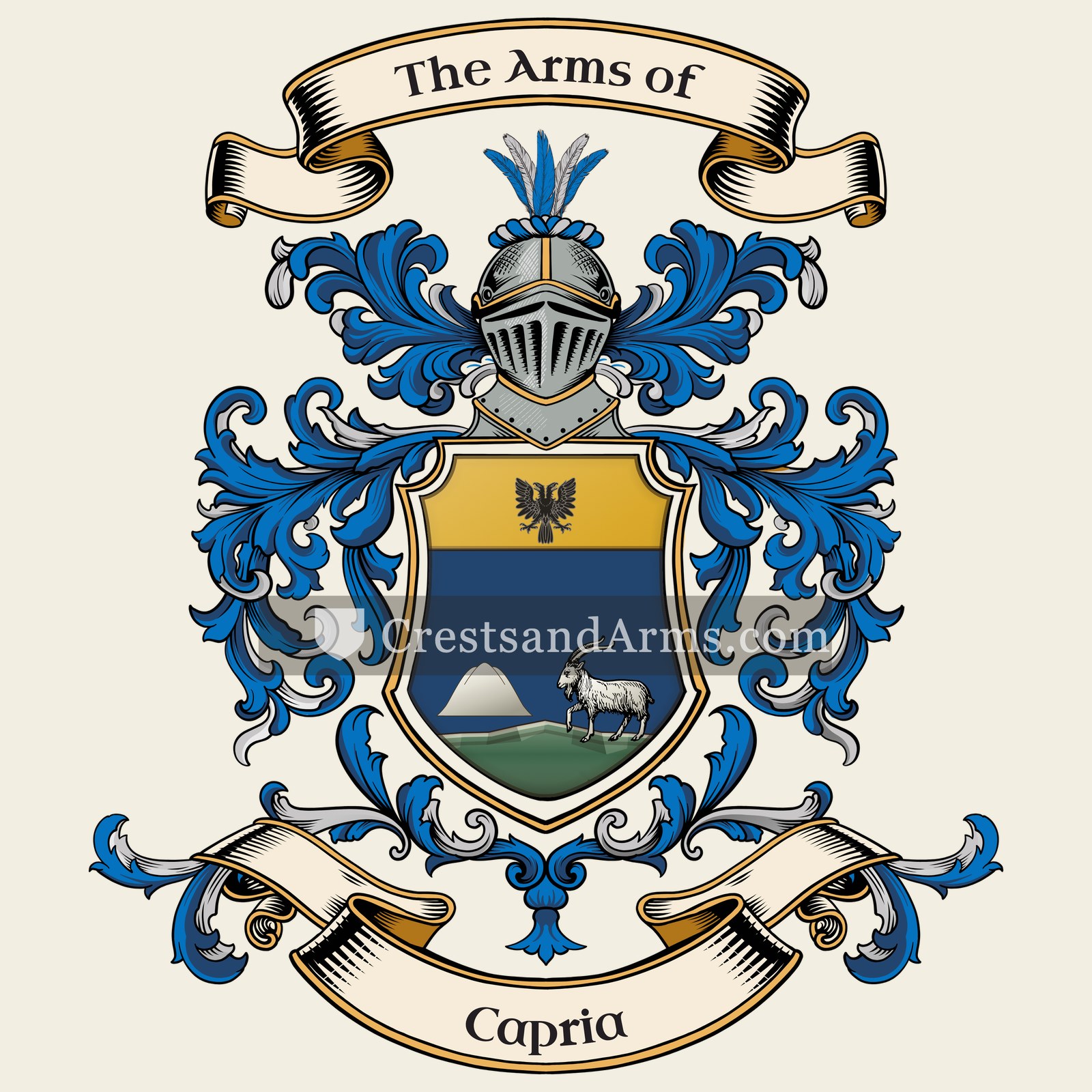The Capria coat of arms