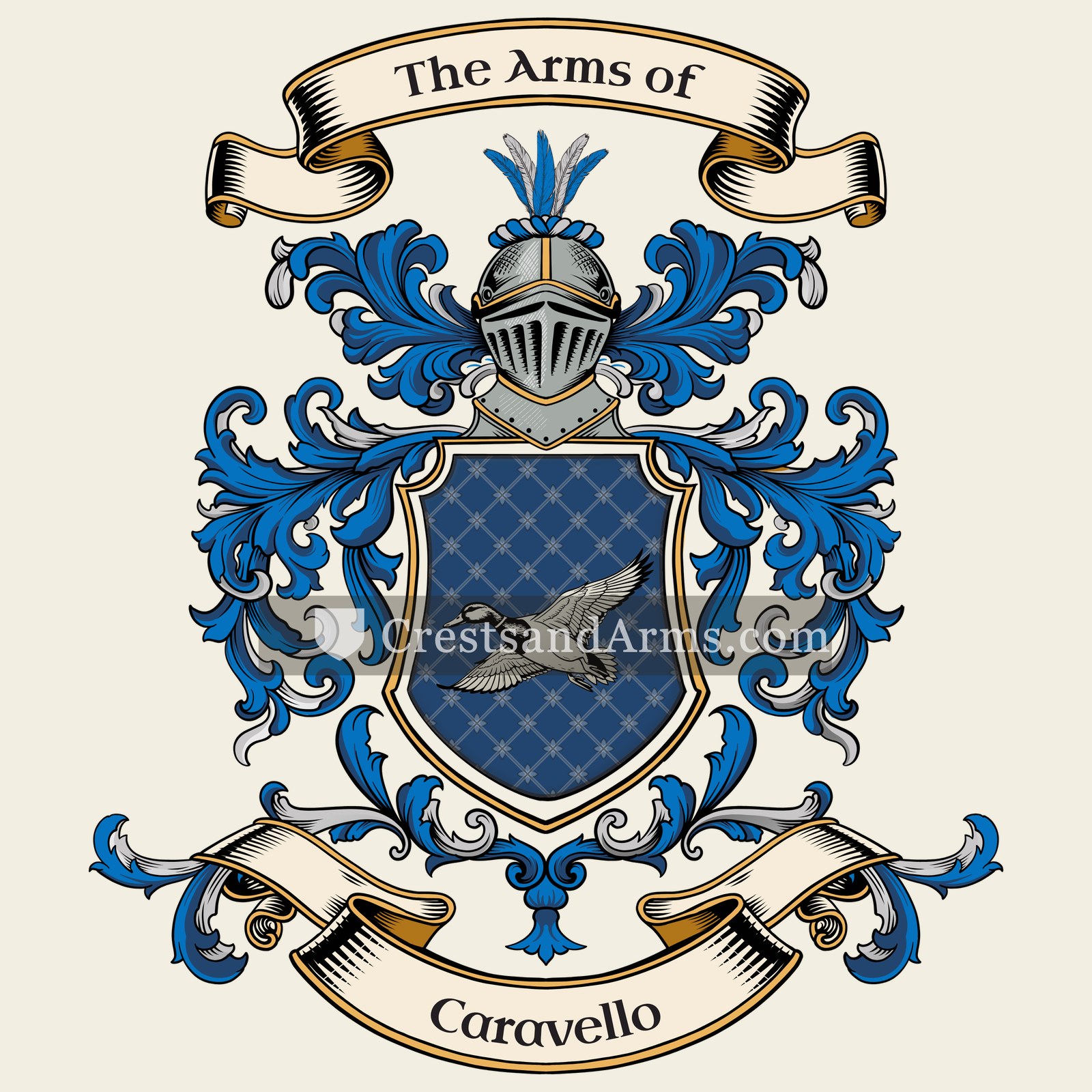 The Caravello coat of arms