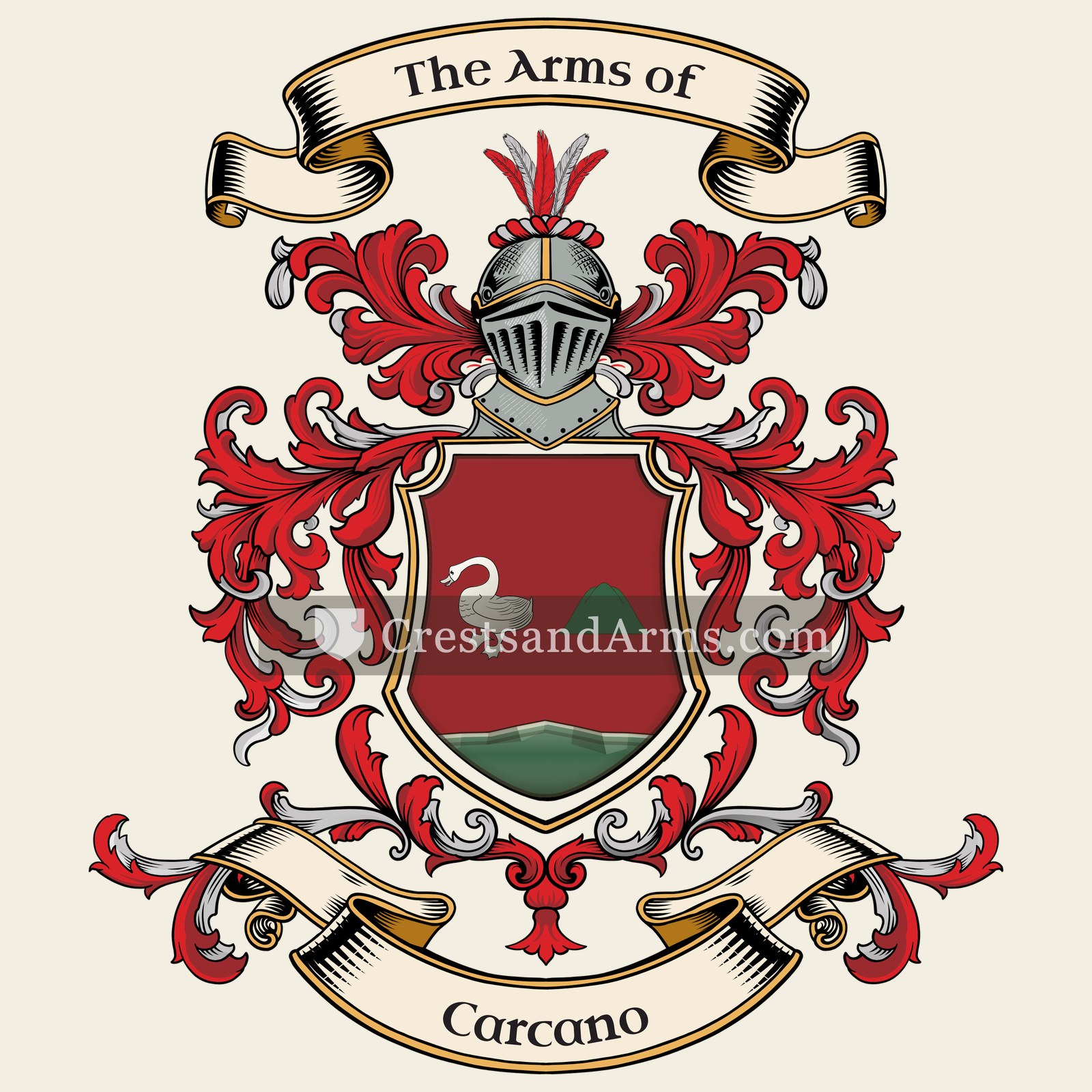 The Carcano coat of arms