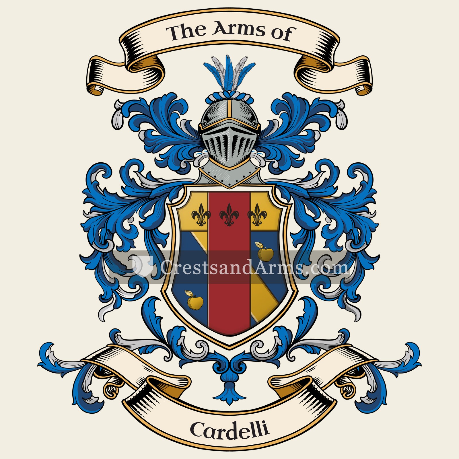 The Cardelli coat of arms