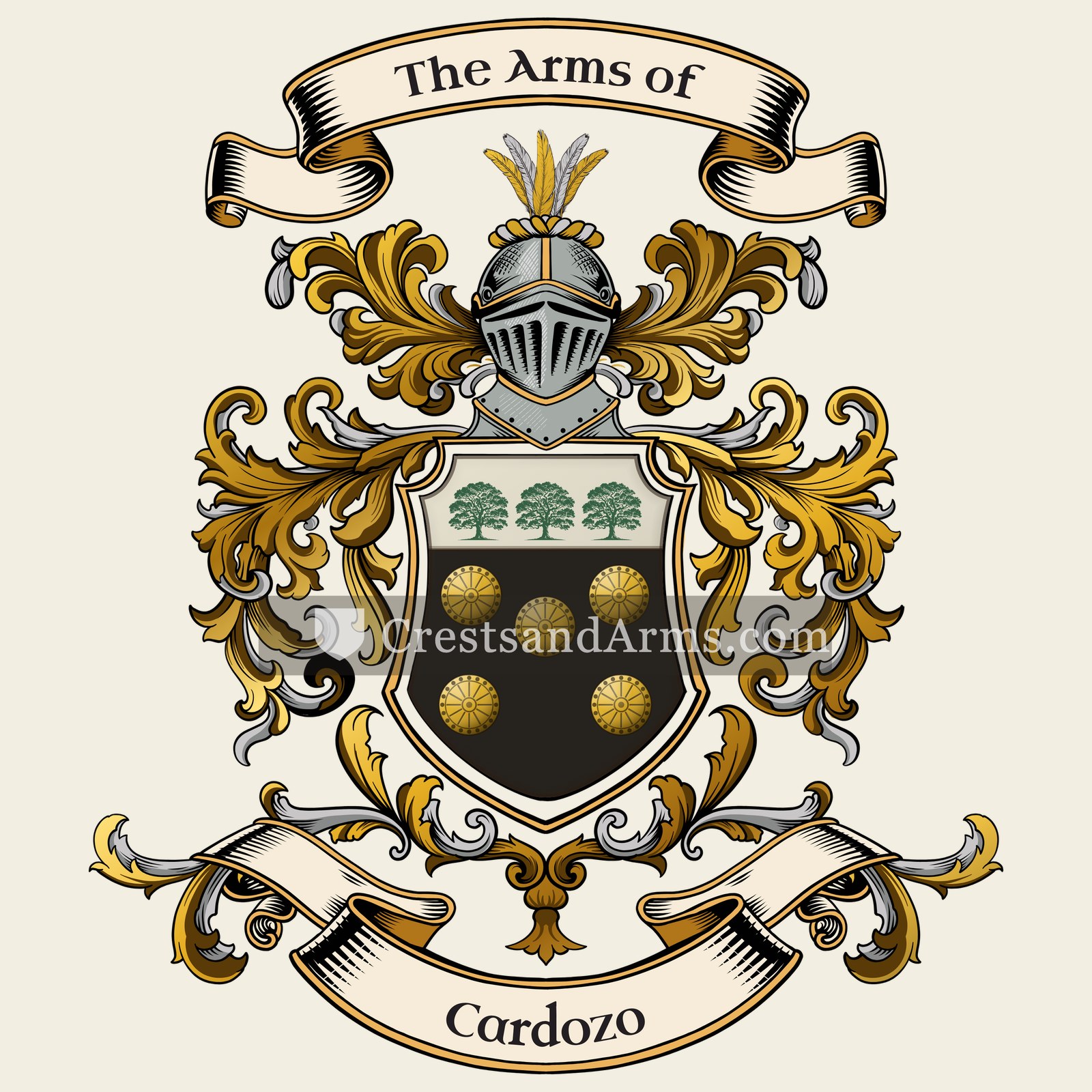 The Cardozo coat of arms