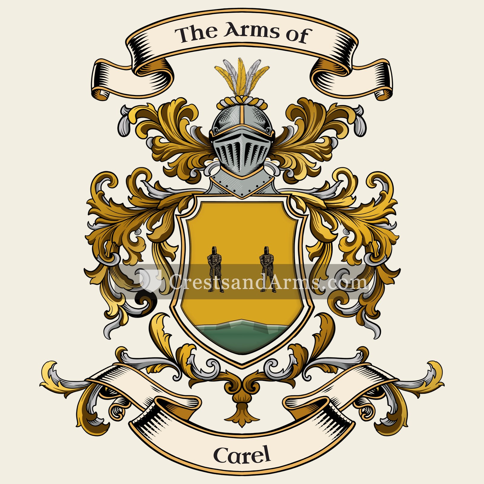 The Carel coat of arms