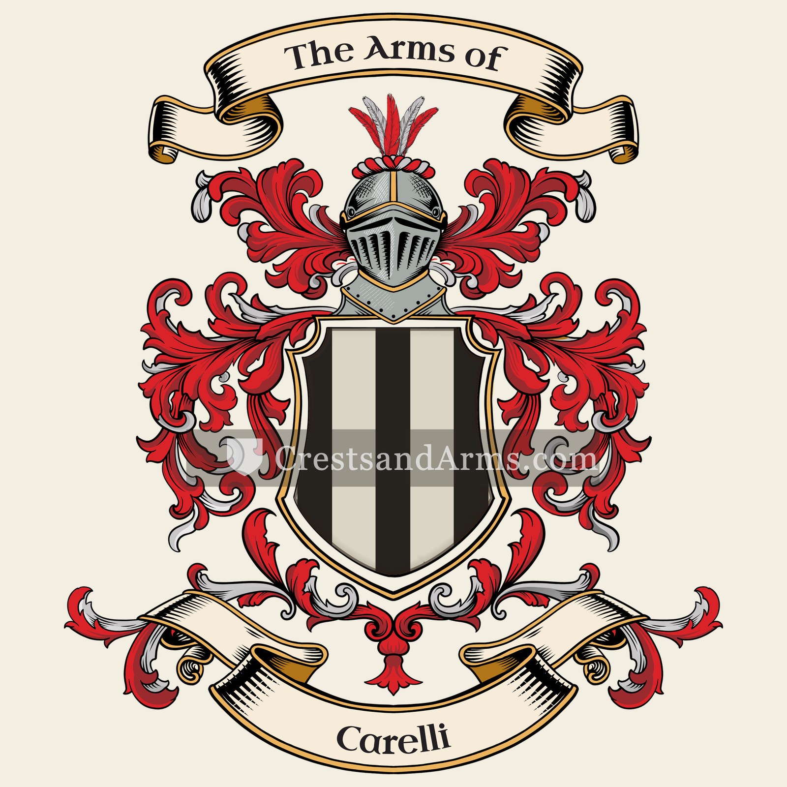 The Carelli coat of arms