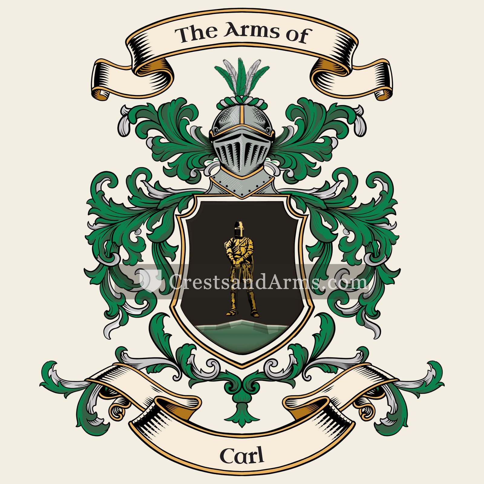 The Carl coat of arms