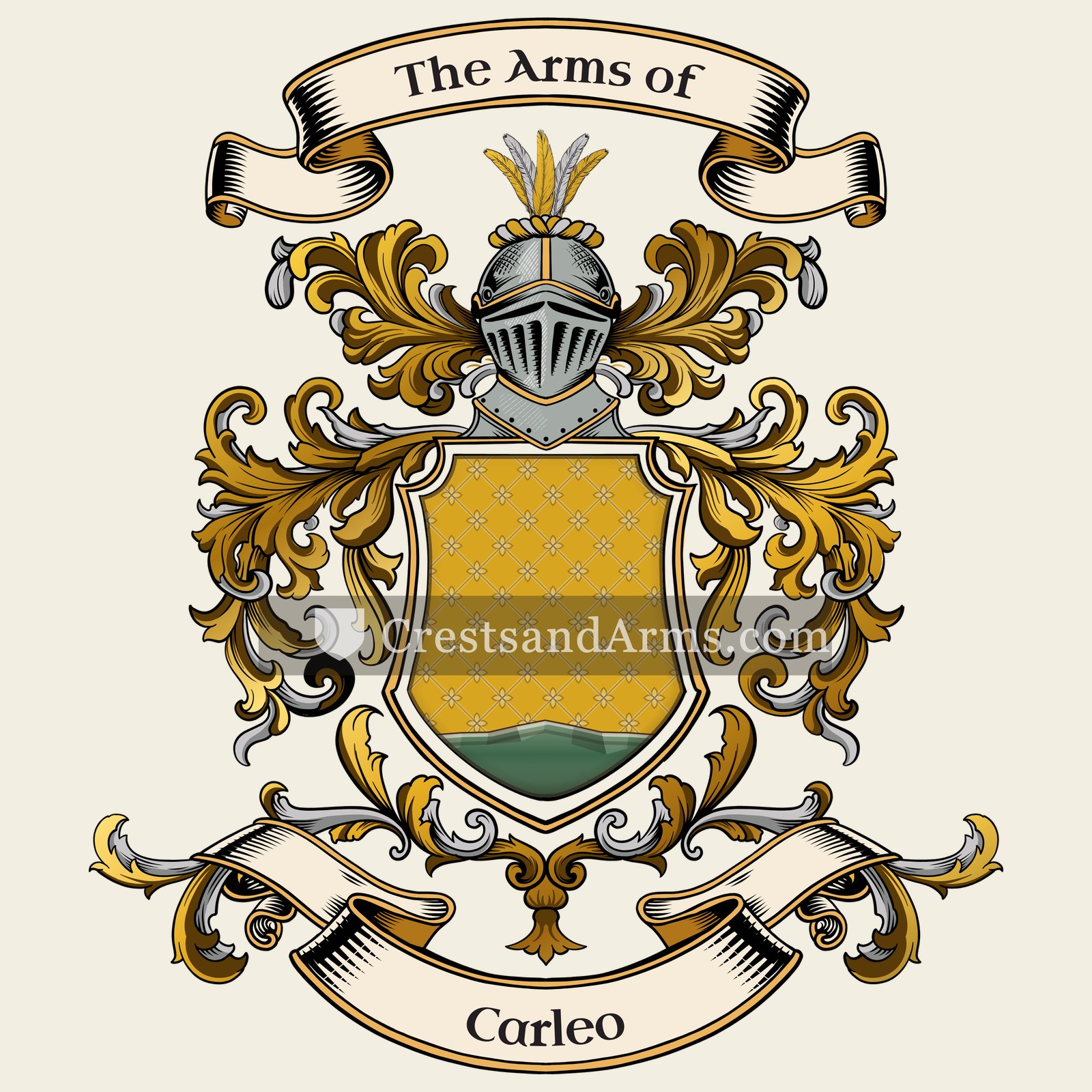 The Carleo coat of arms