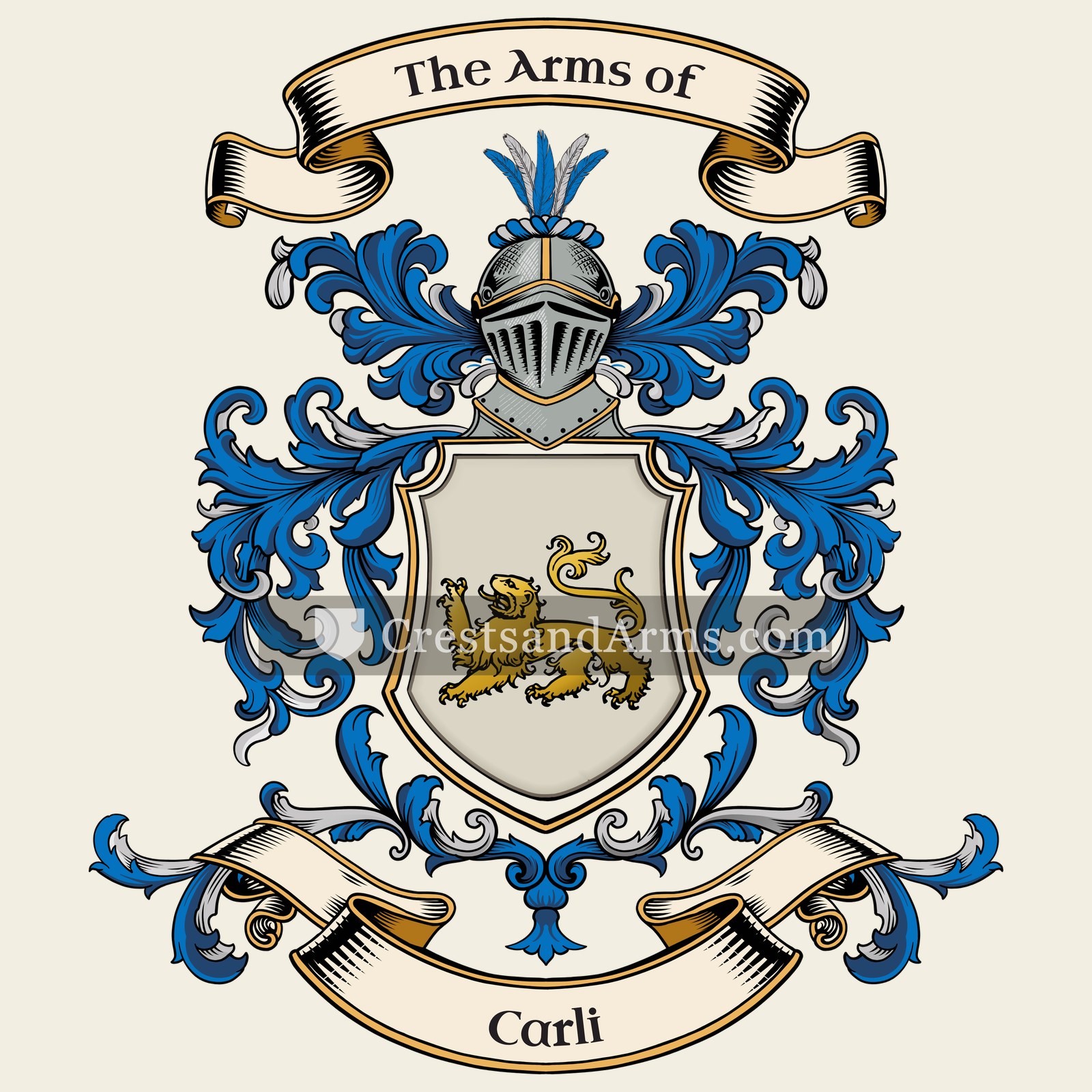 The Carli coat of arms