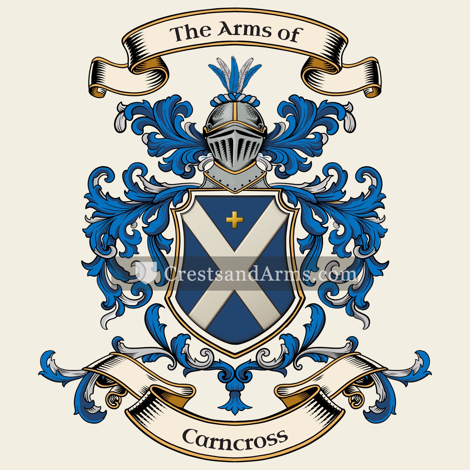 The Carncross coat of arms