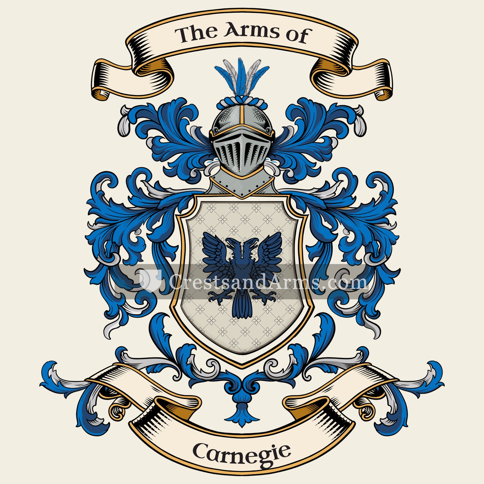 The Carnegie coat of arms