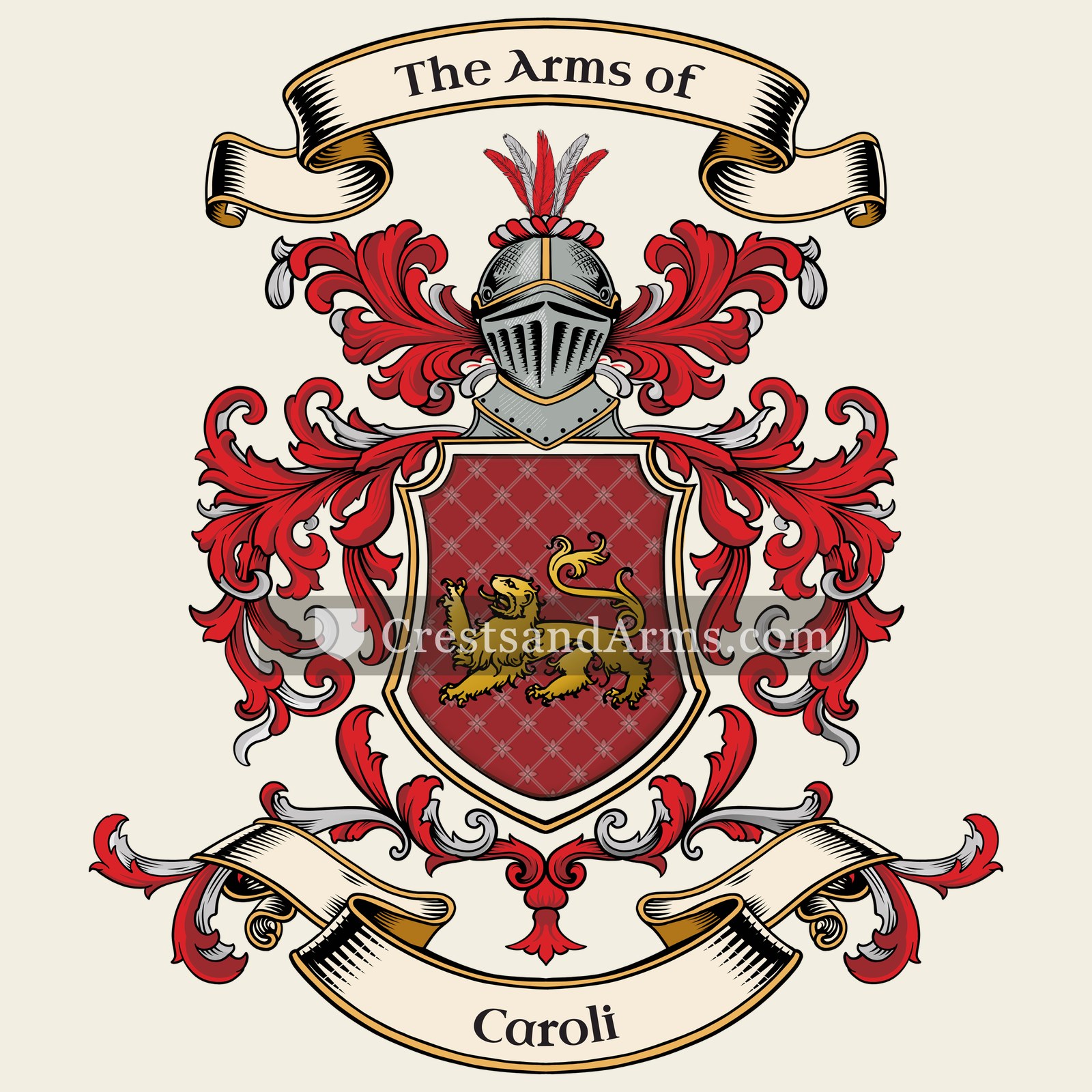 The Caroli coat of arms
