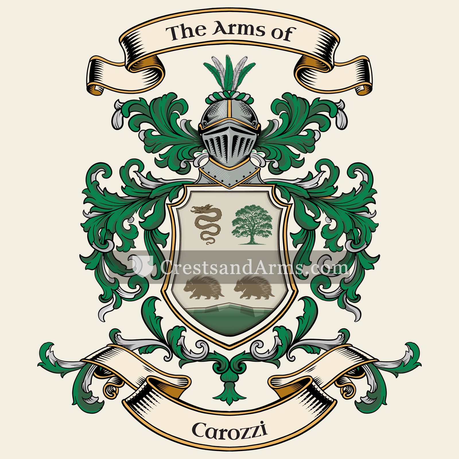 The arms