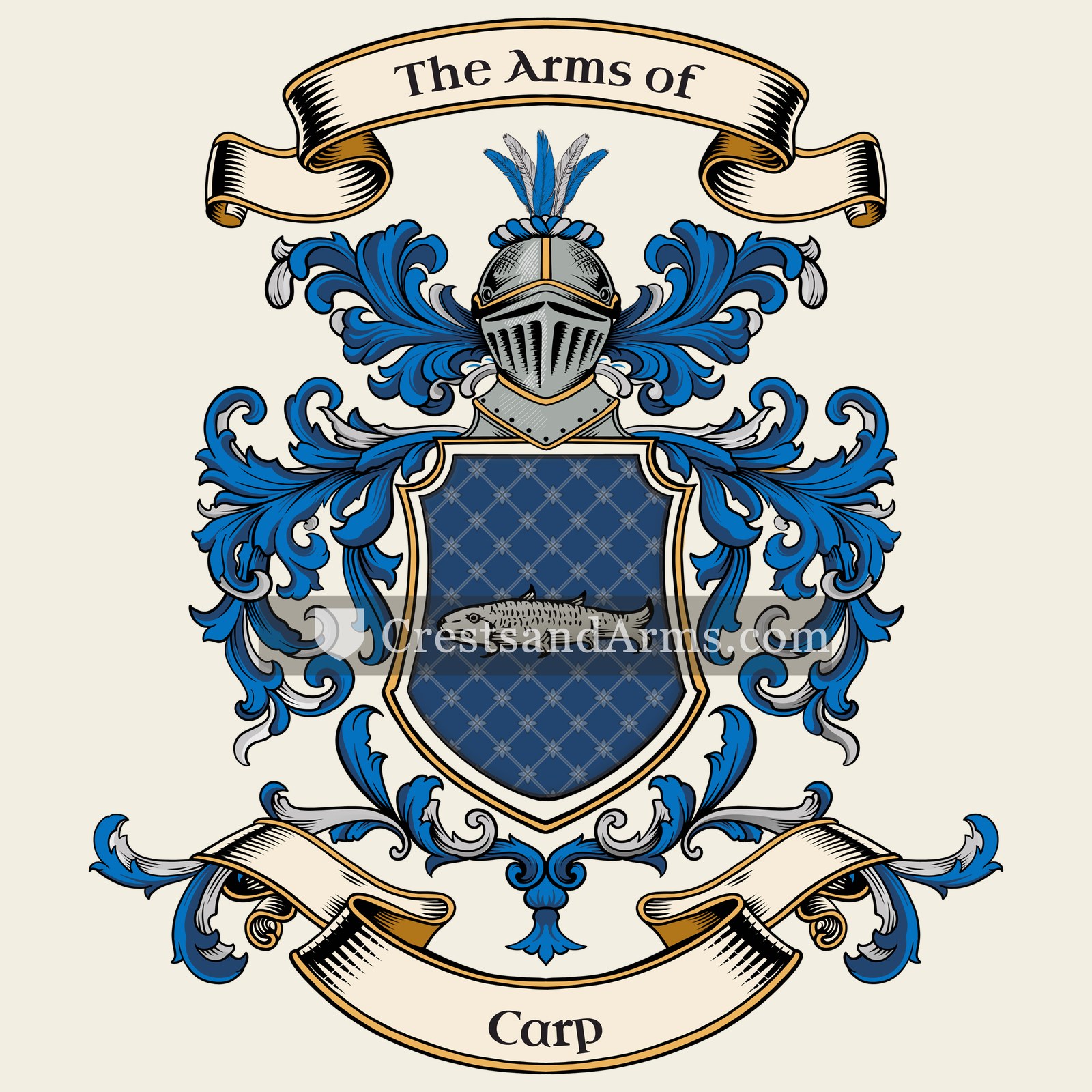The Carp coat of arms