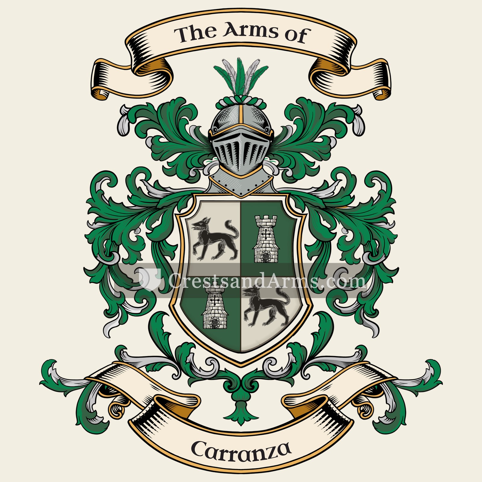The arms