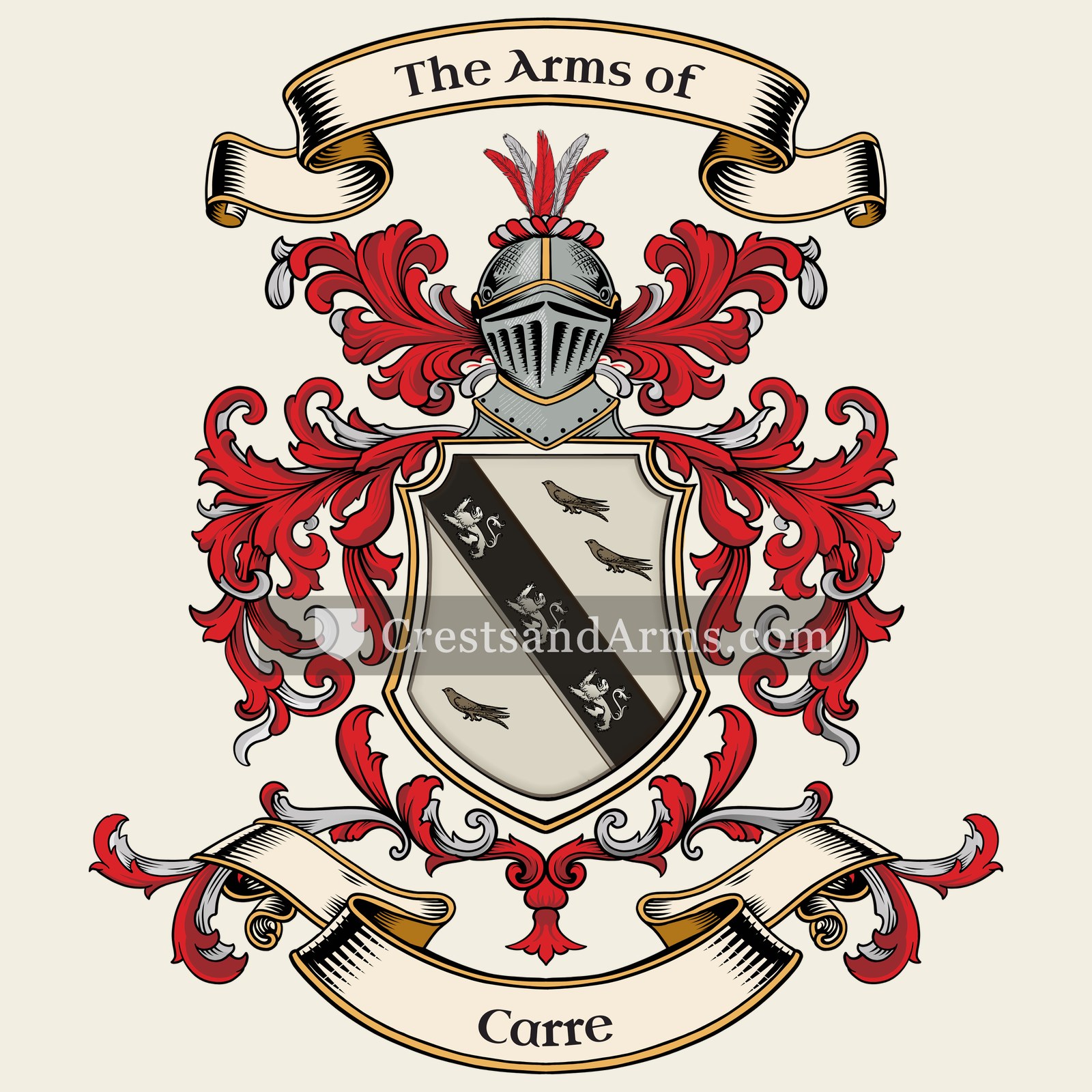 The Carre coat of arms