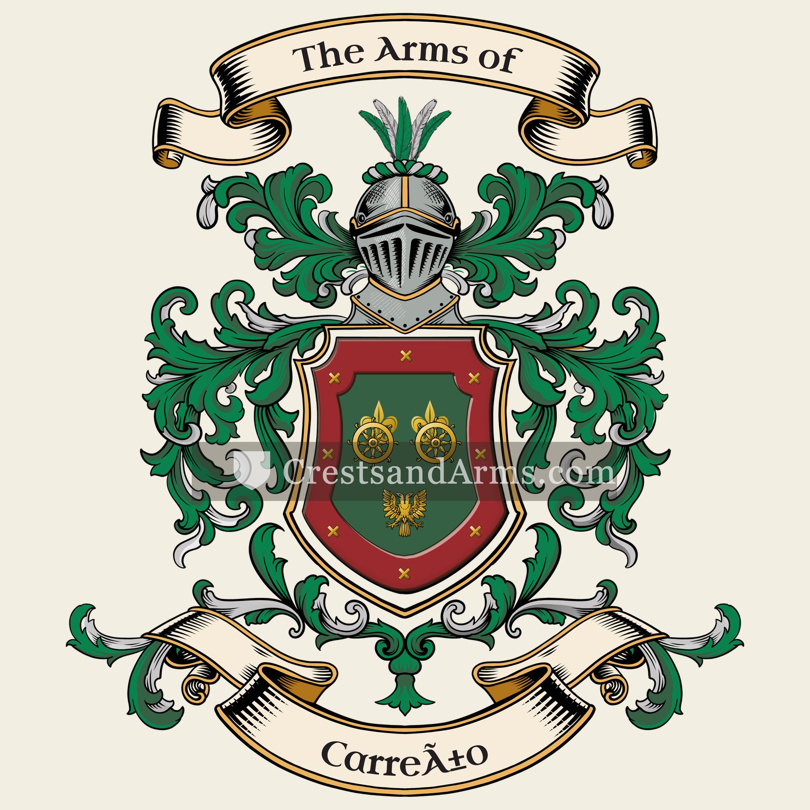 The arms