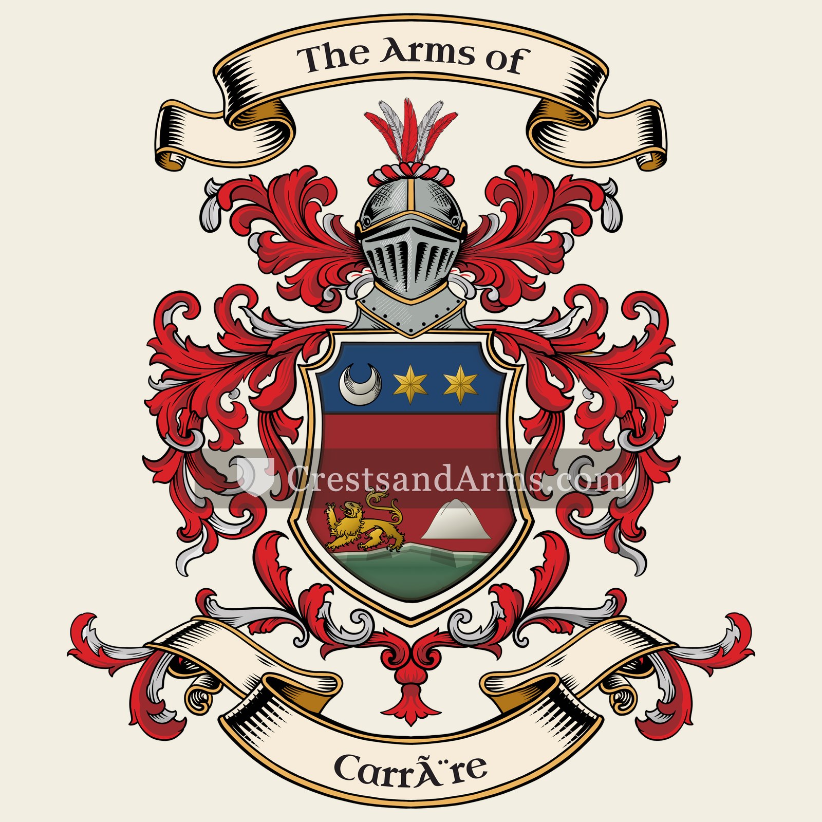 The Carrère coat of arms