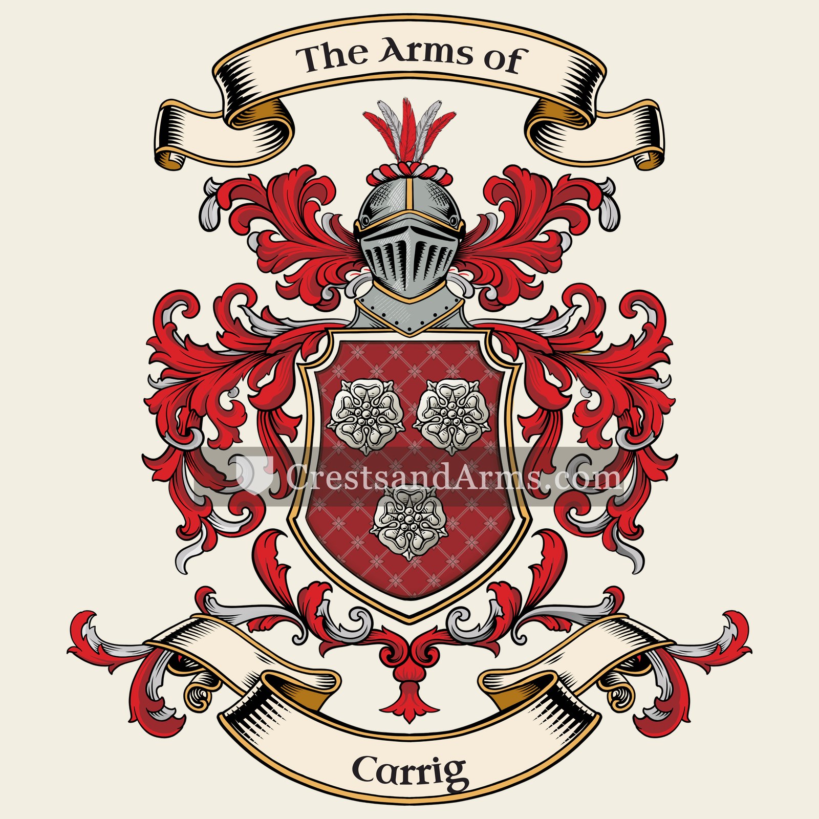 The arms