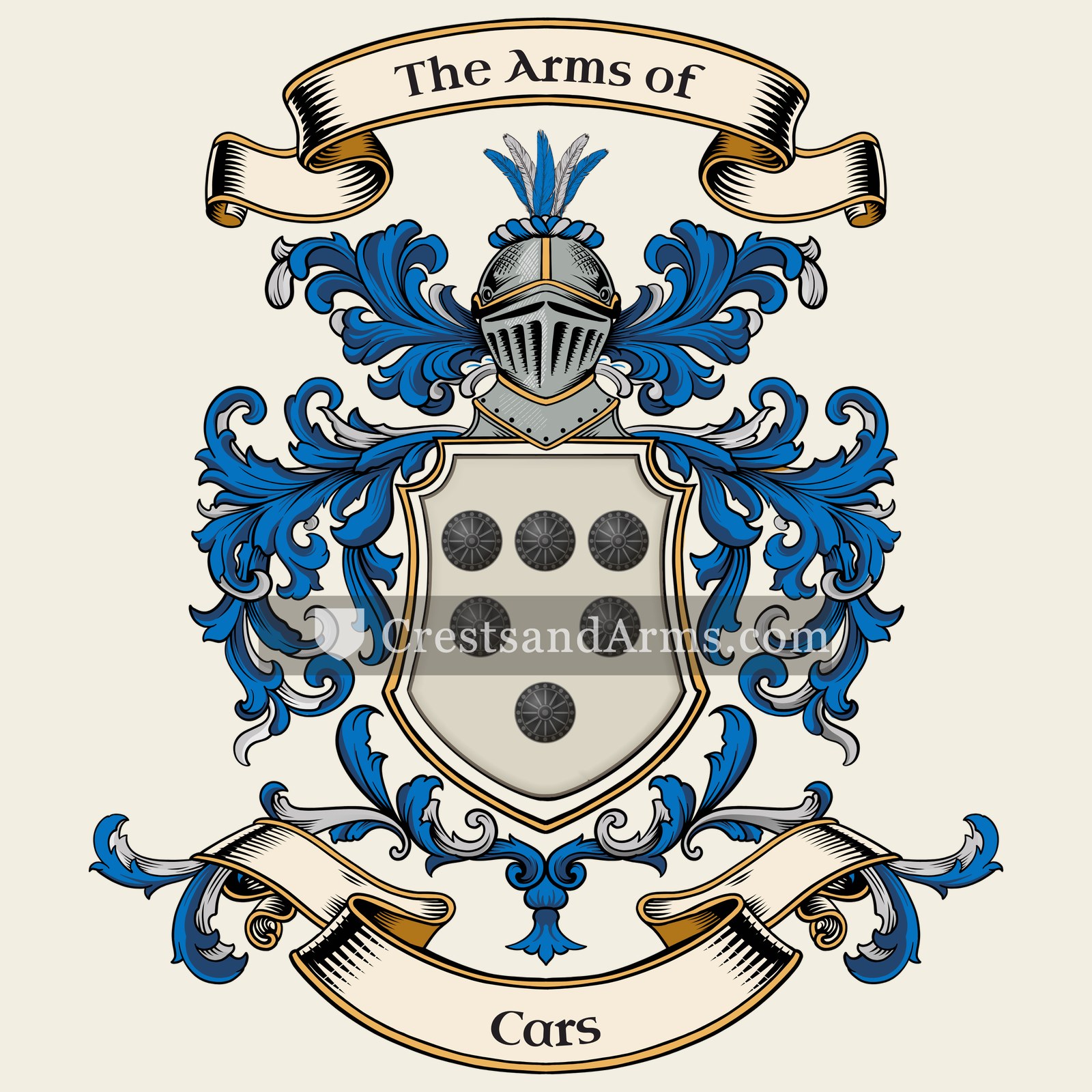 The Cars coat of arms