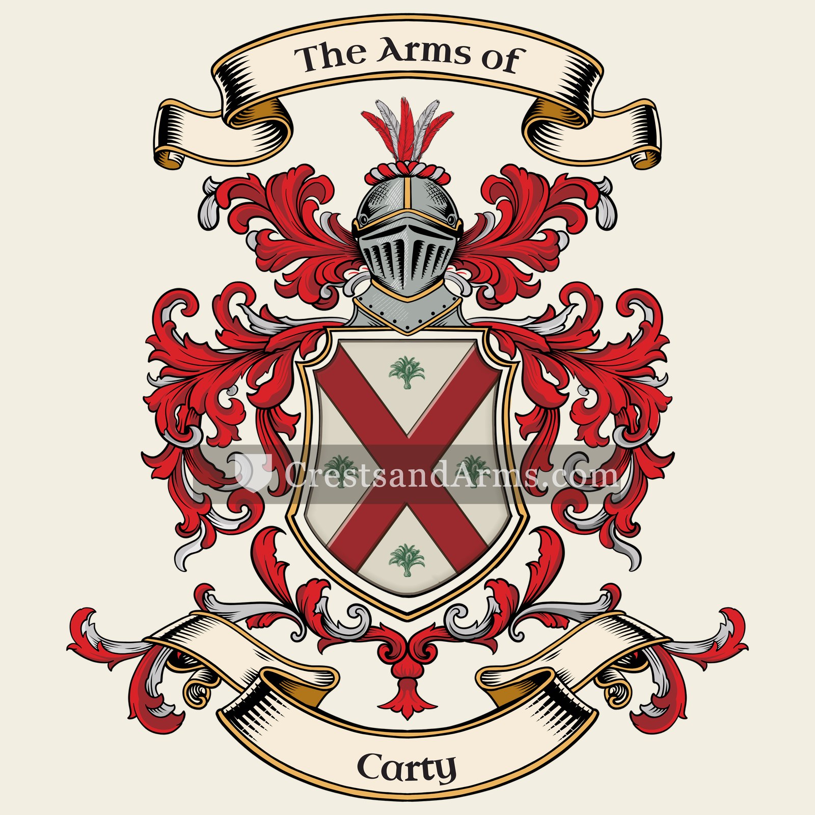 The Carty coat of arms
