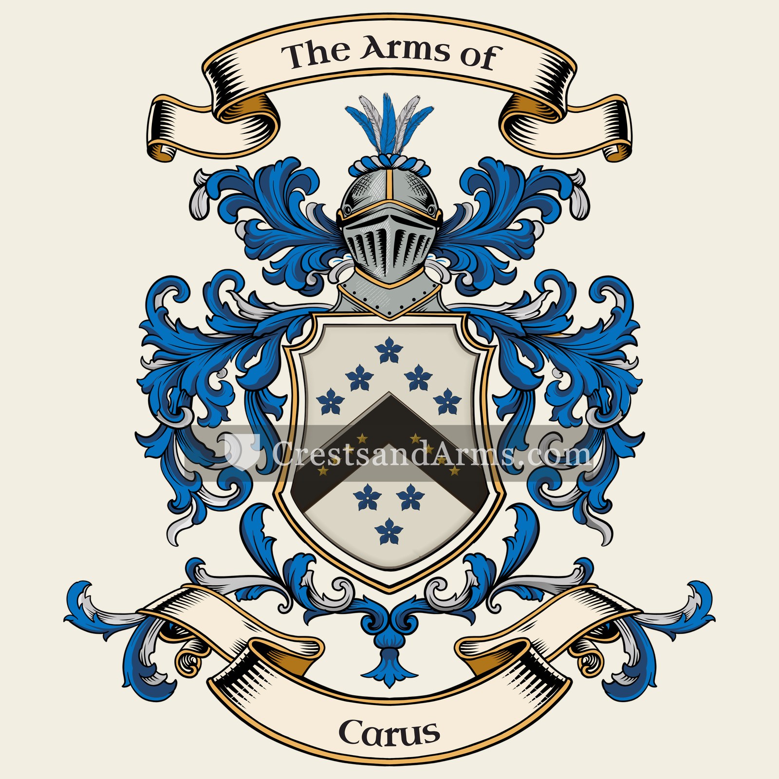 The Carus coat of arms