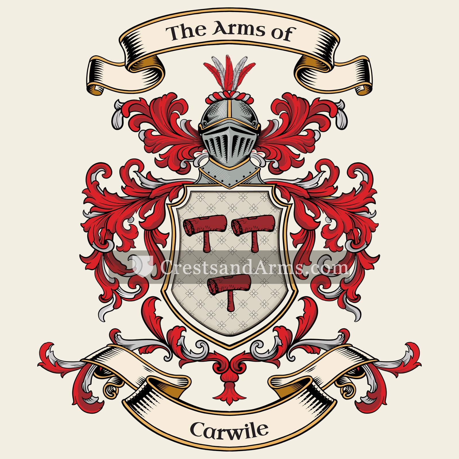 The Carwile coat of arms