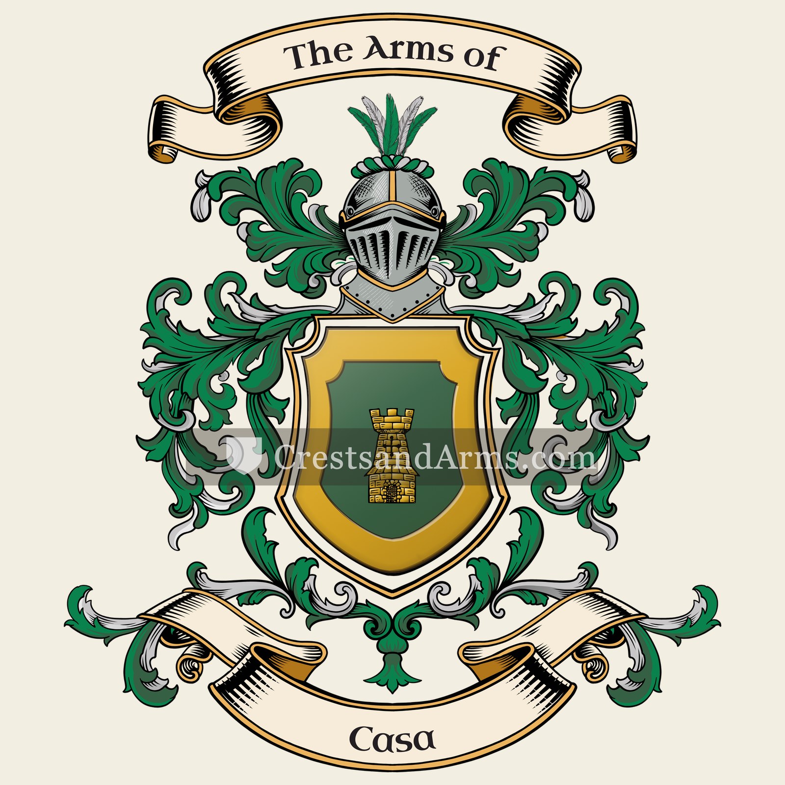 The Casa coat of arms