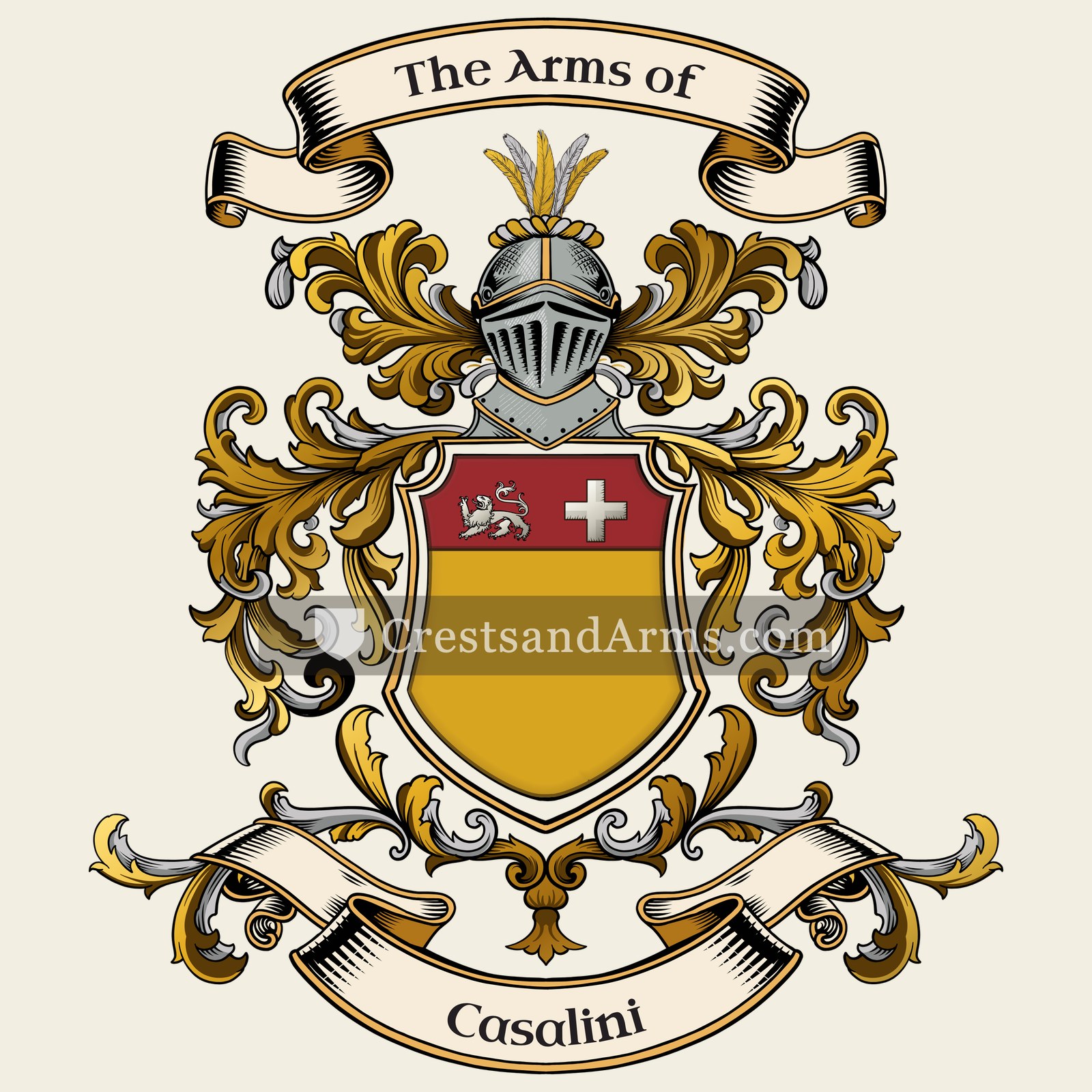 The Casalini coat of arms
