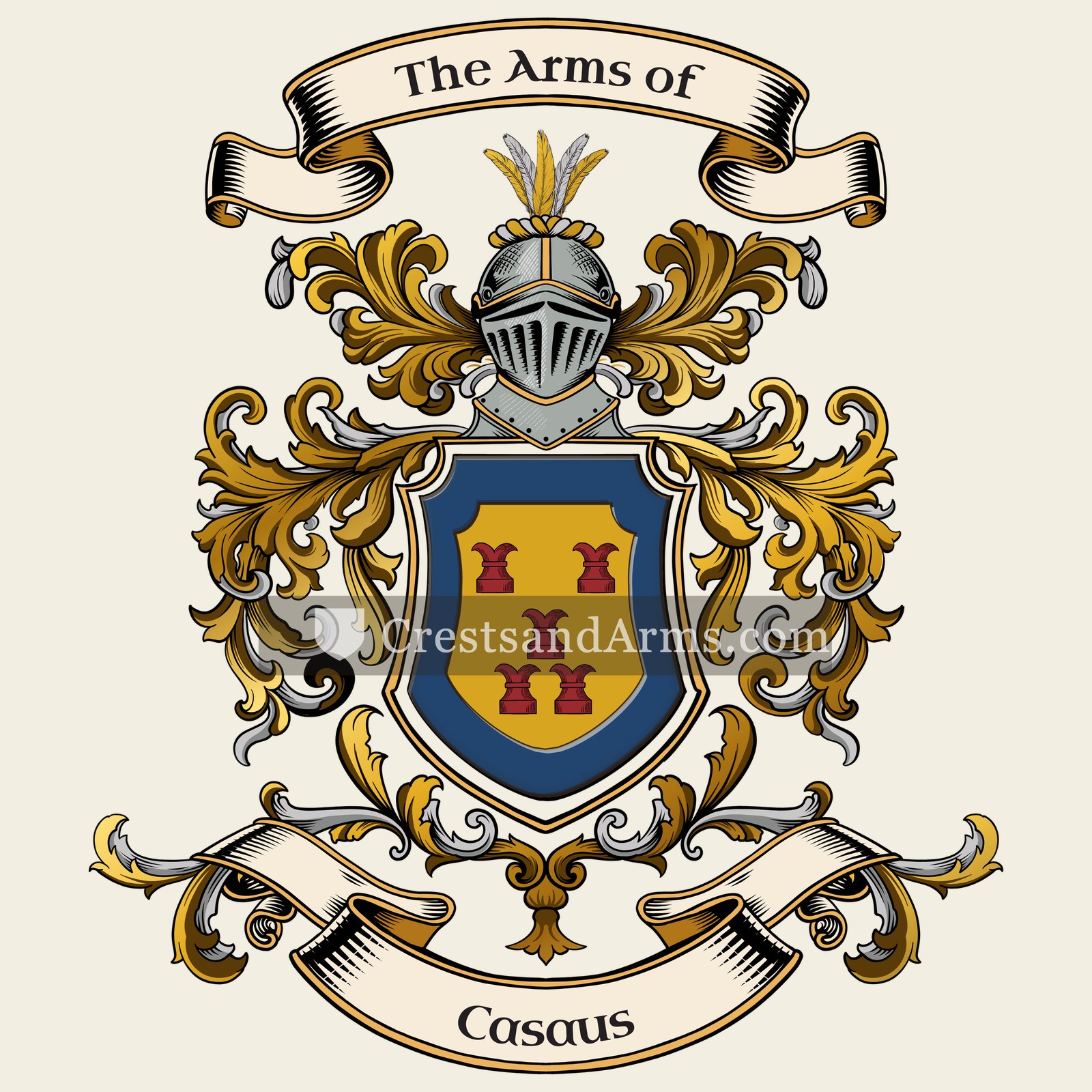 The Casaus coat of arms