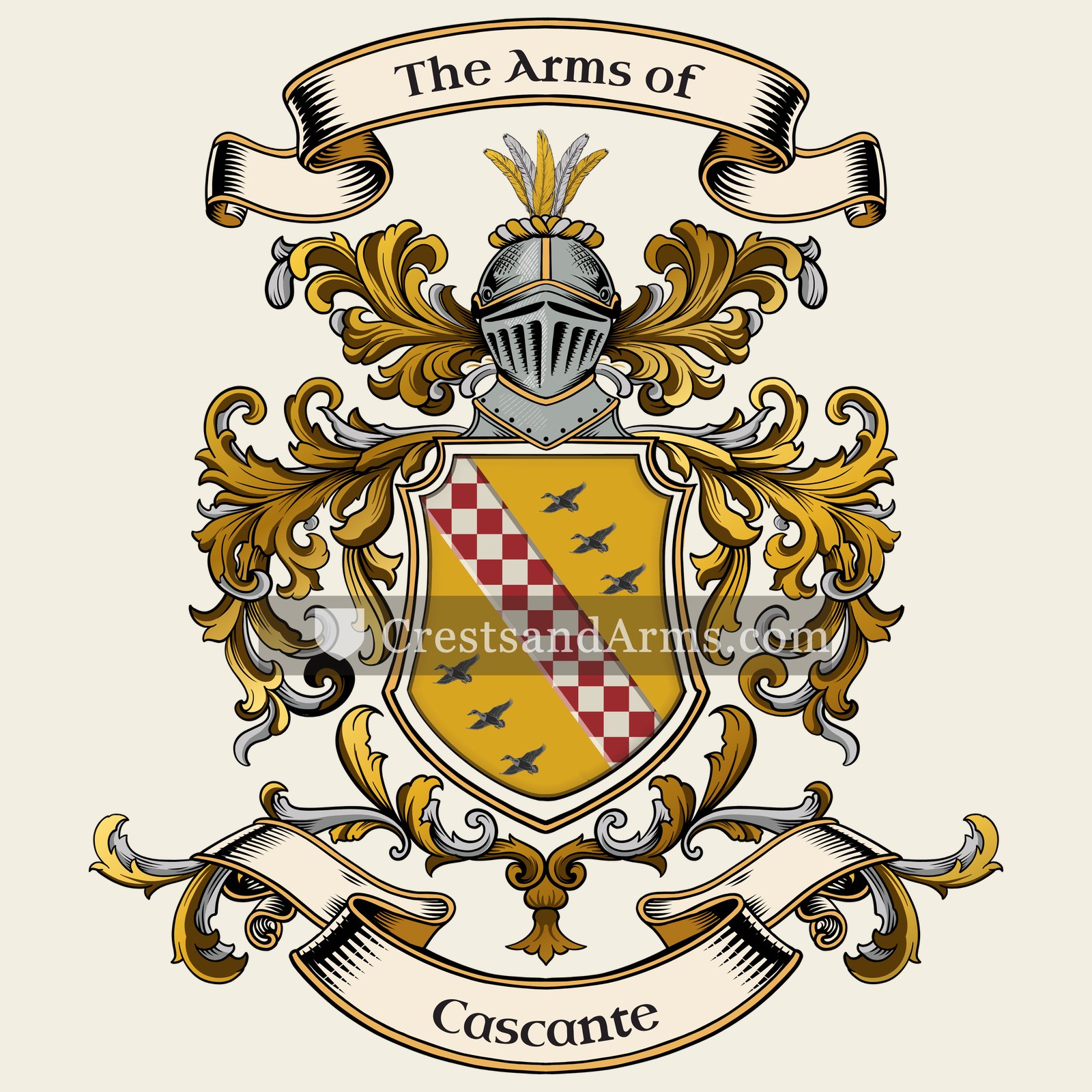 The Cascante coat of arms