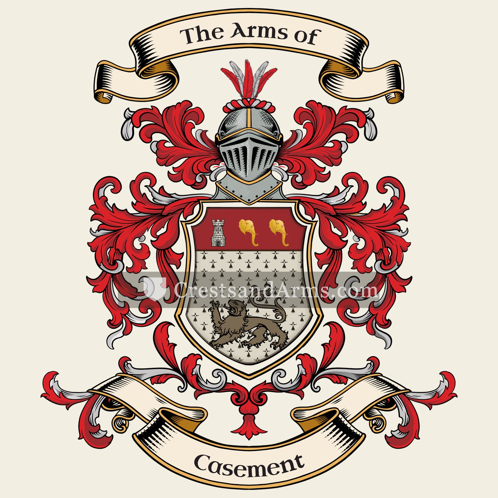 The Casement coat of arms
